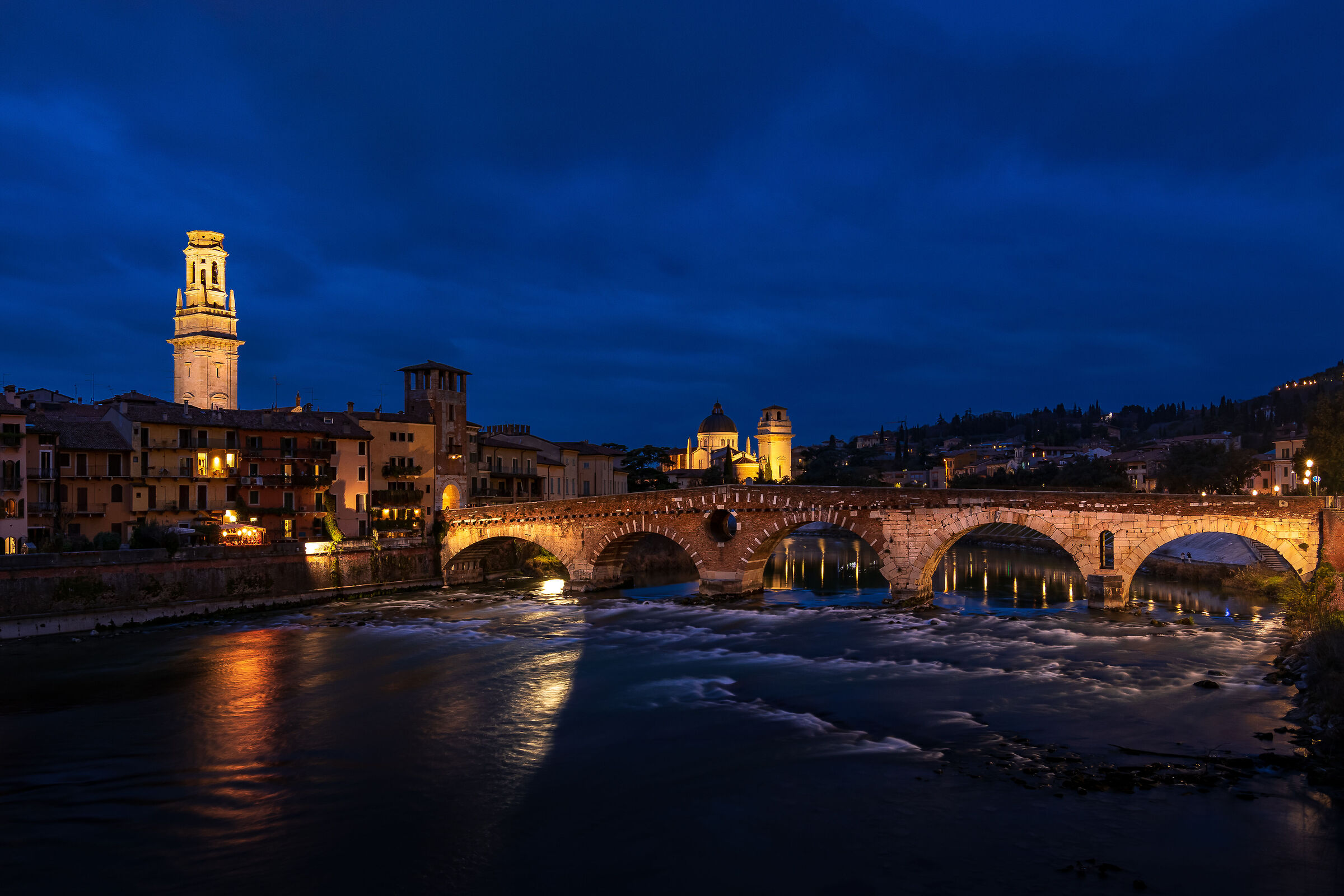 Blue Hour in Verona