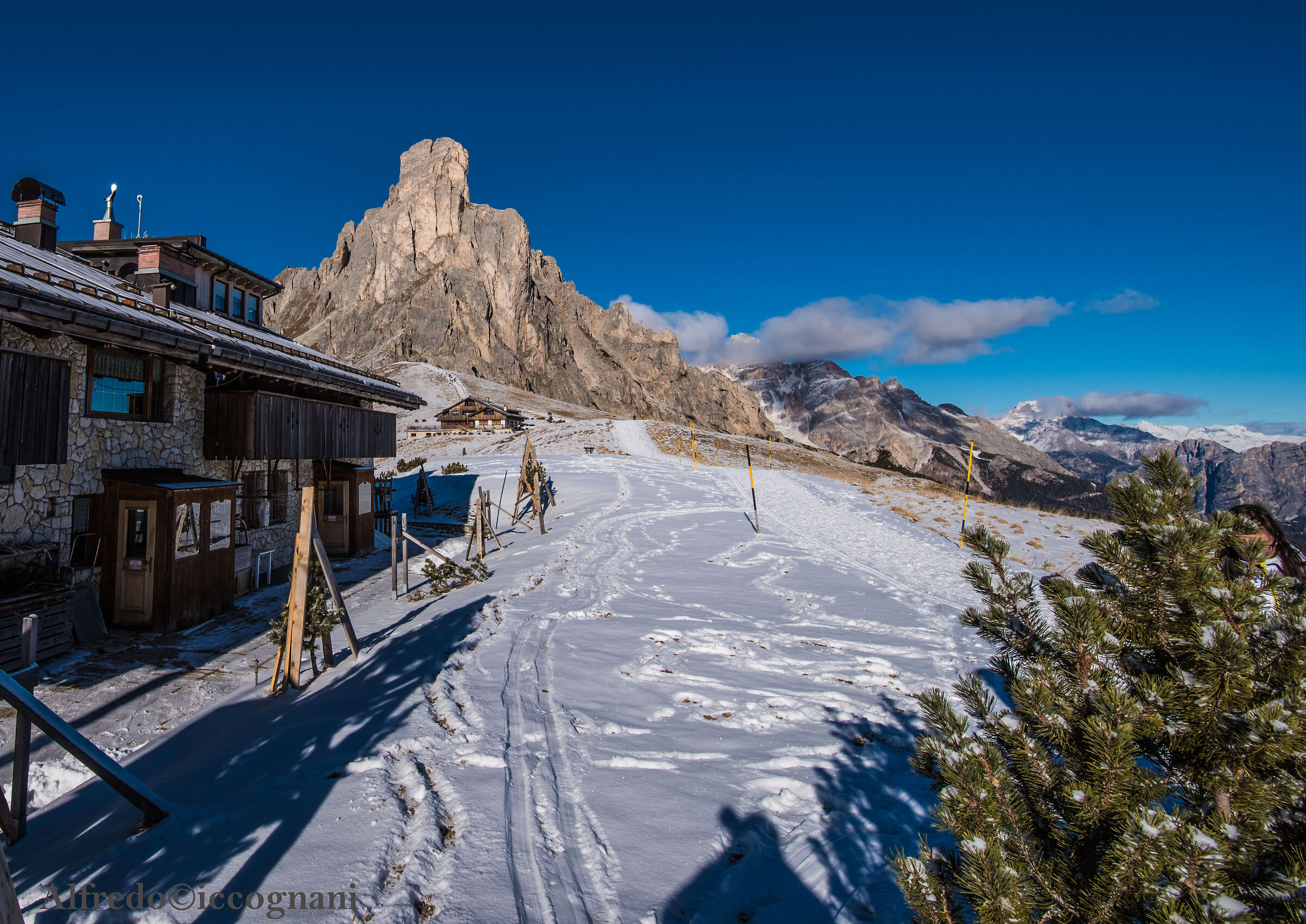 At Passo Giau