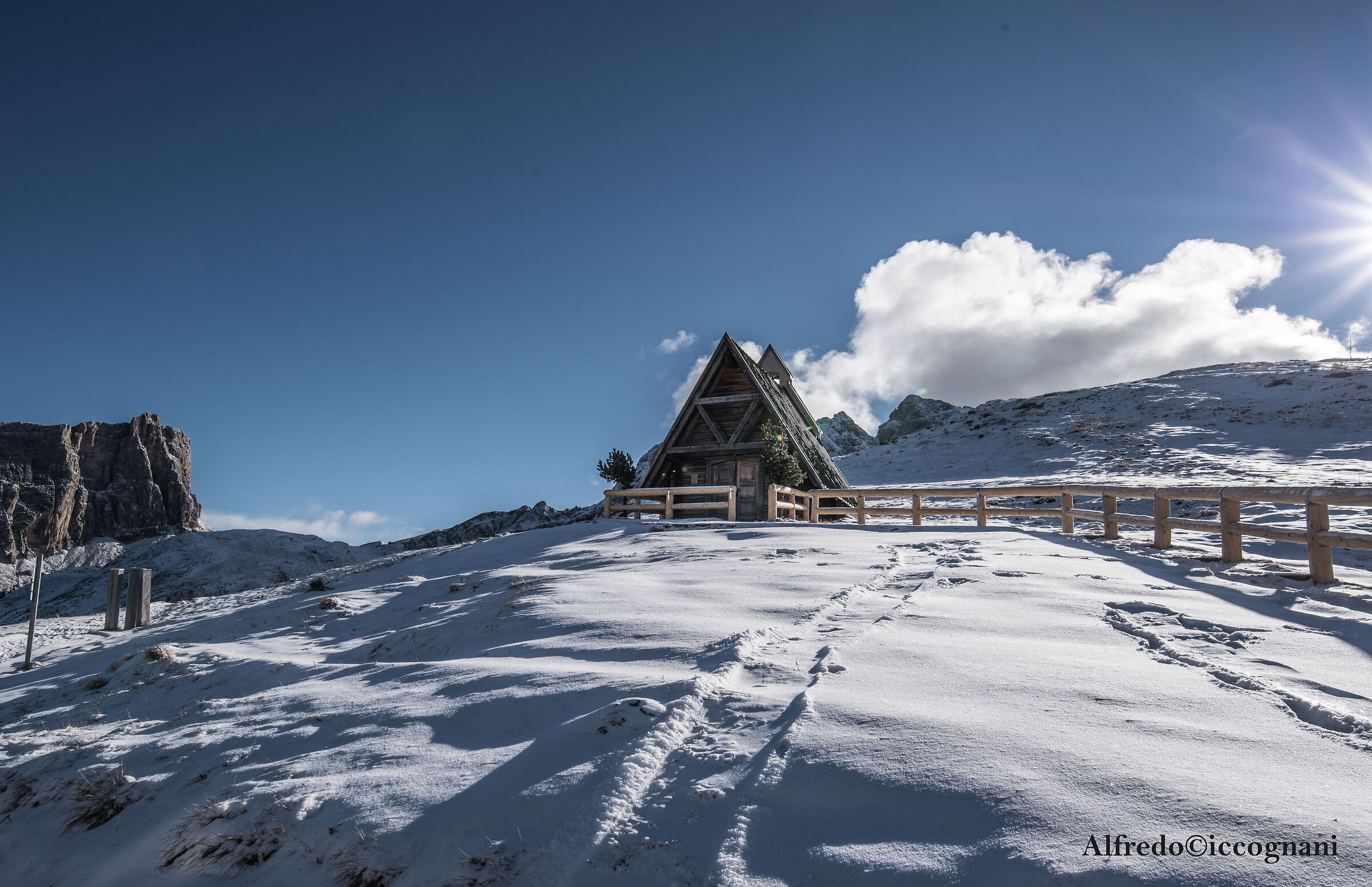 At Passo Giau