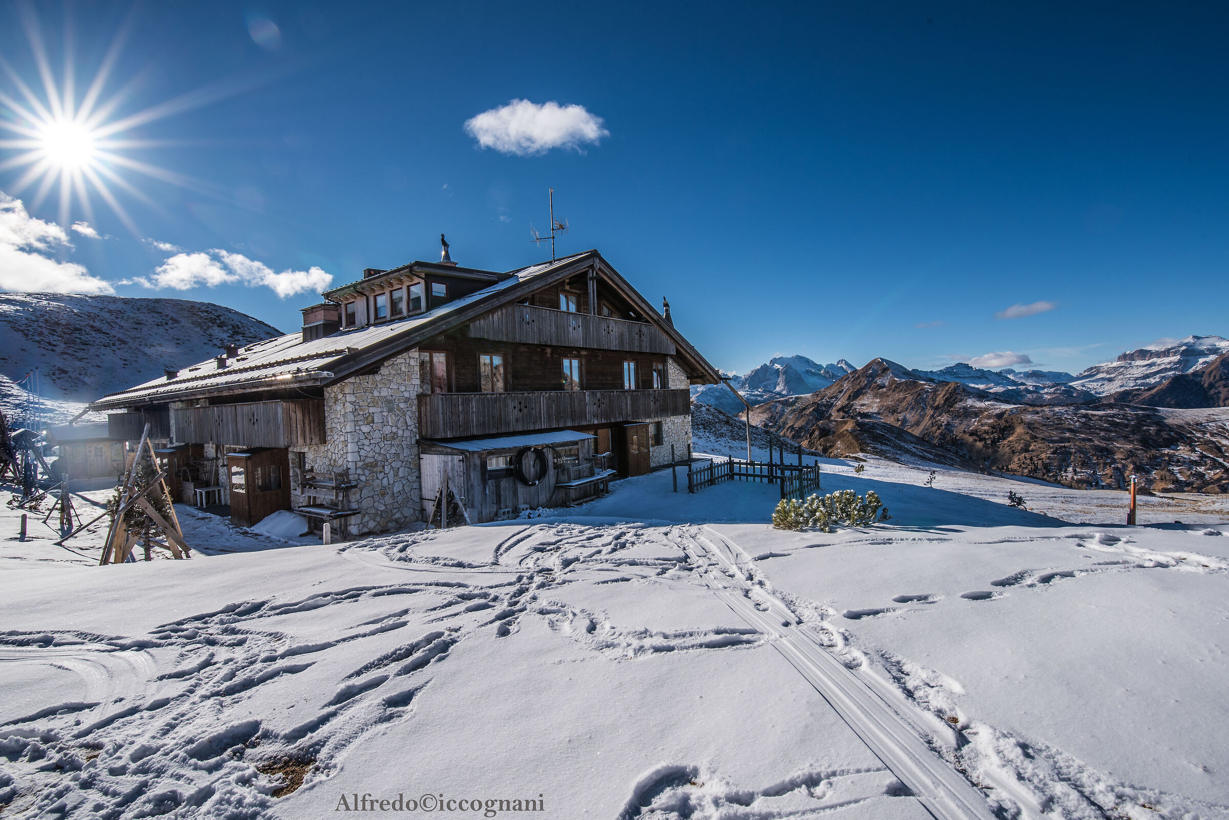At Passo Giau