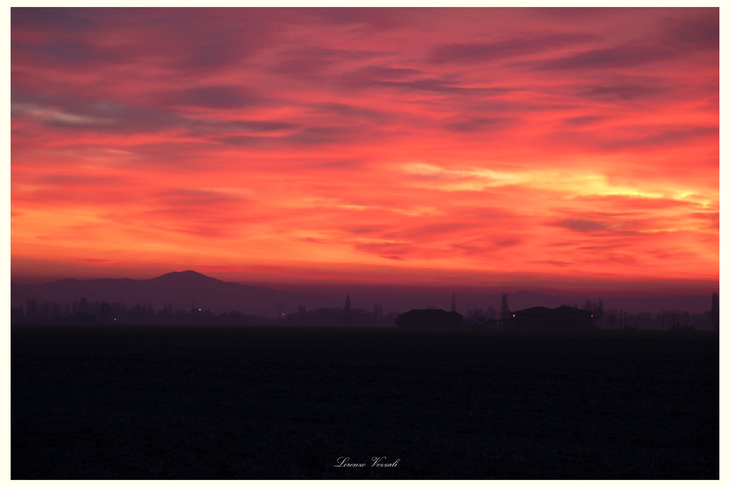 Cimone visto dalla campagna