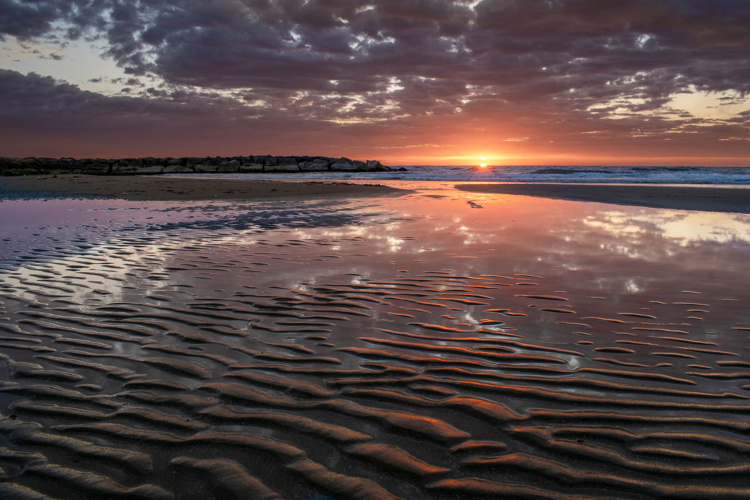 the sea