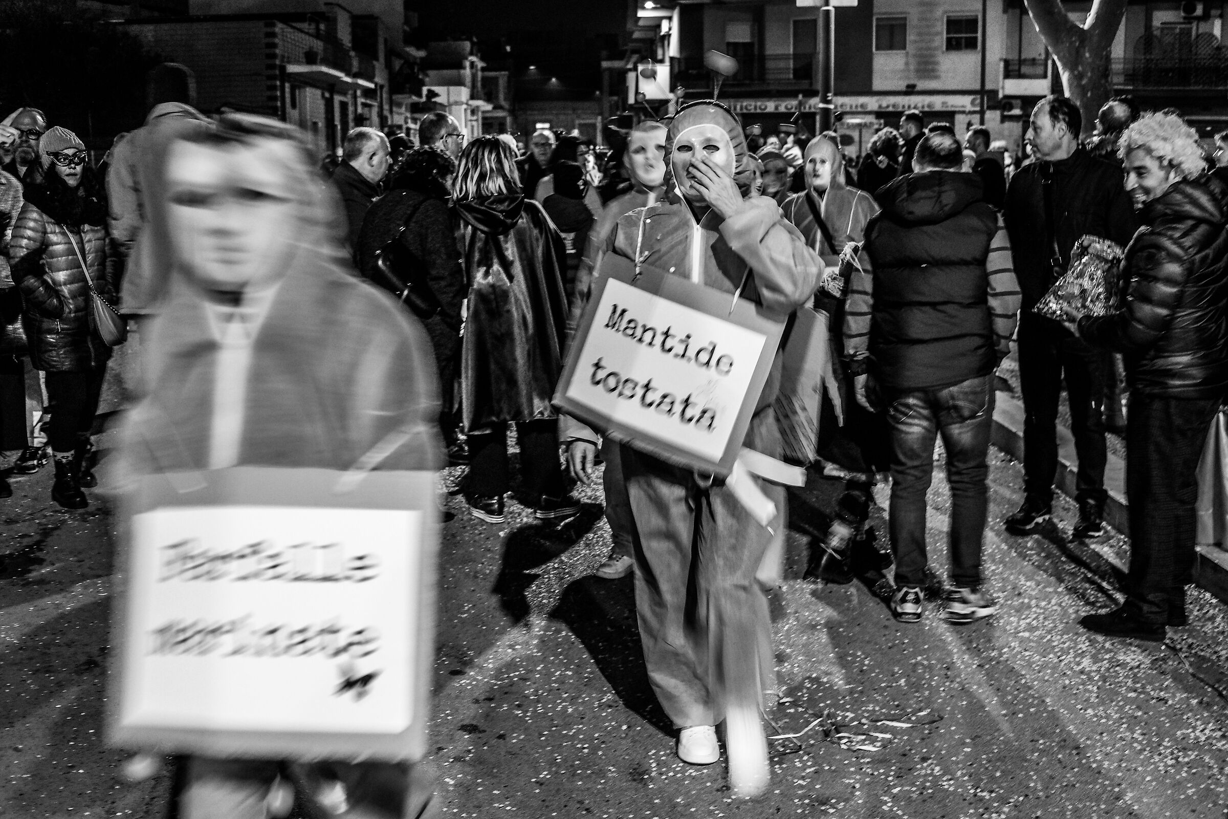 Mantide tostata - new food