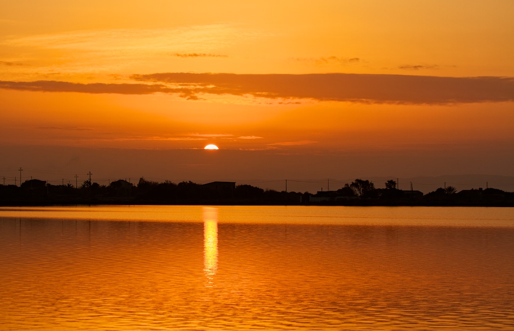 Tramonto sulla  Laguna, S.Antioco
