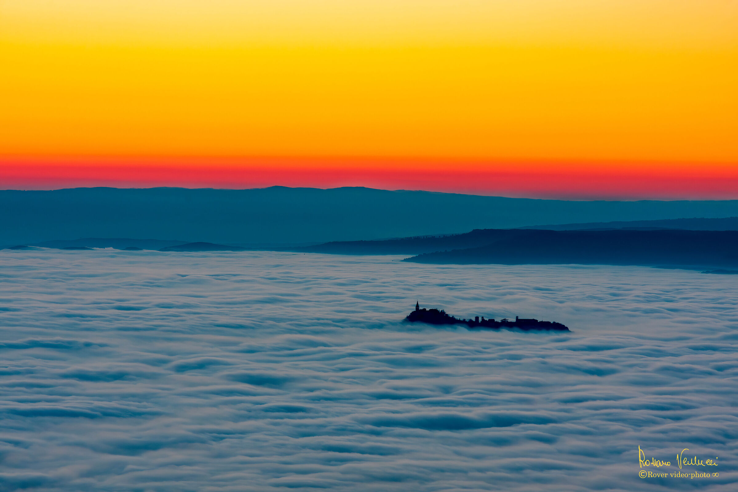 A sea of fog