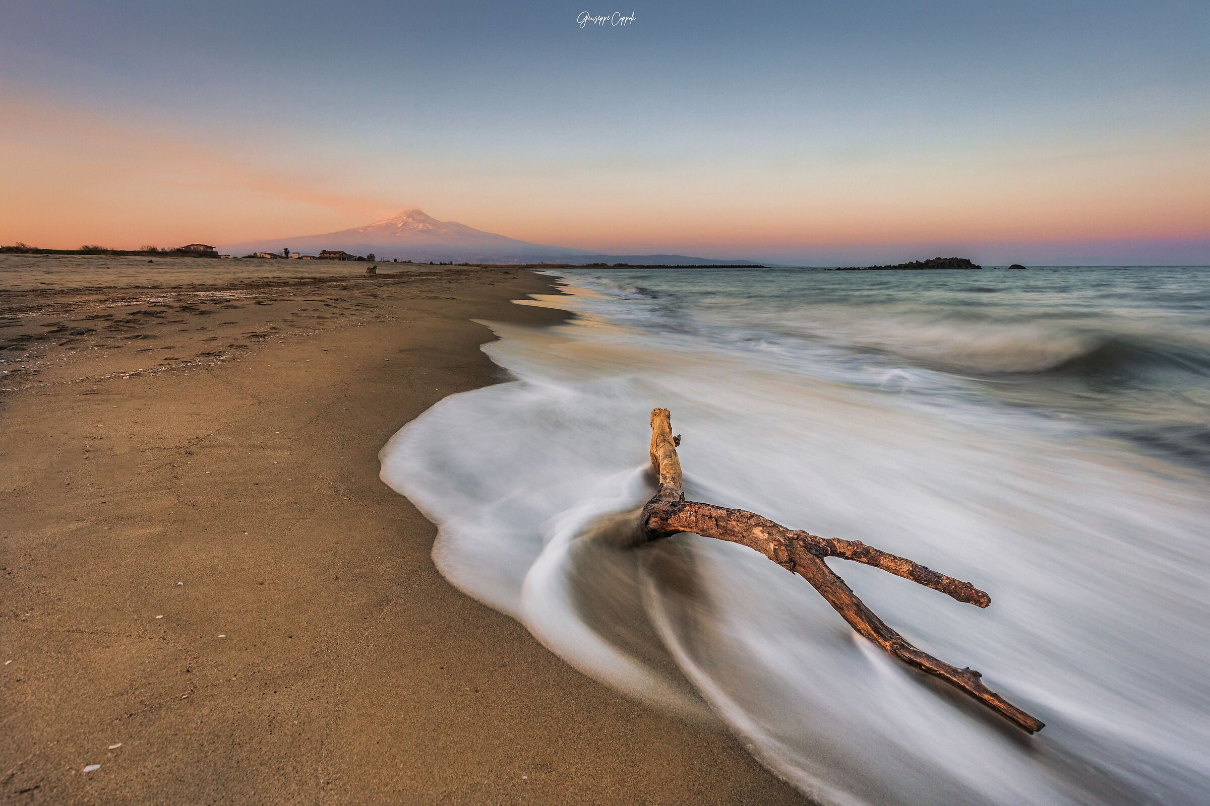 Tramonto all'Oasi del Simeto