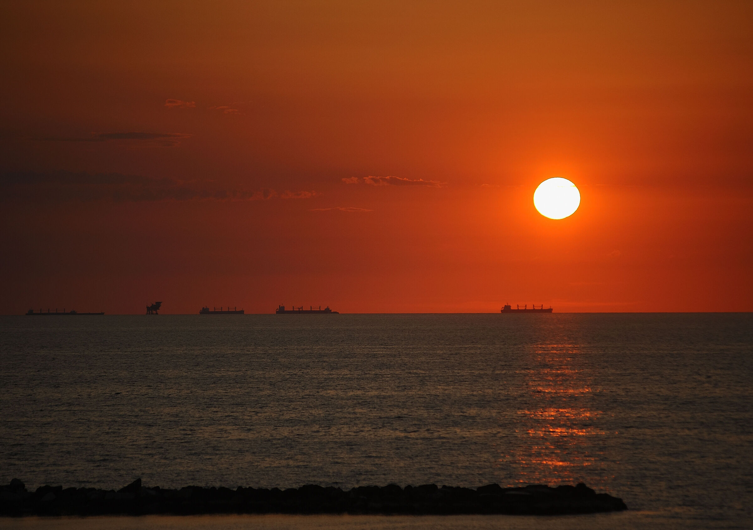 Sunrise in the Adriatic