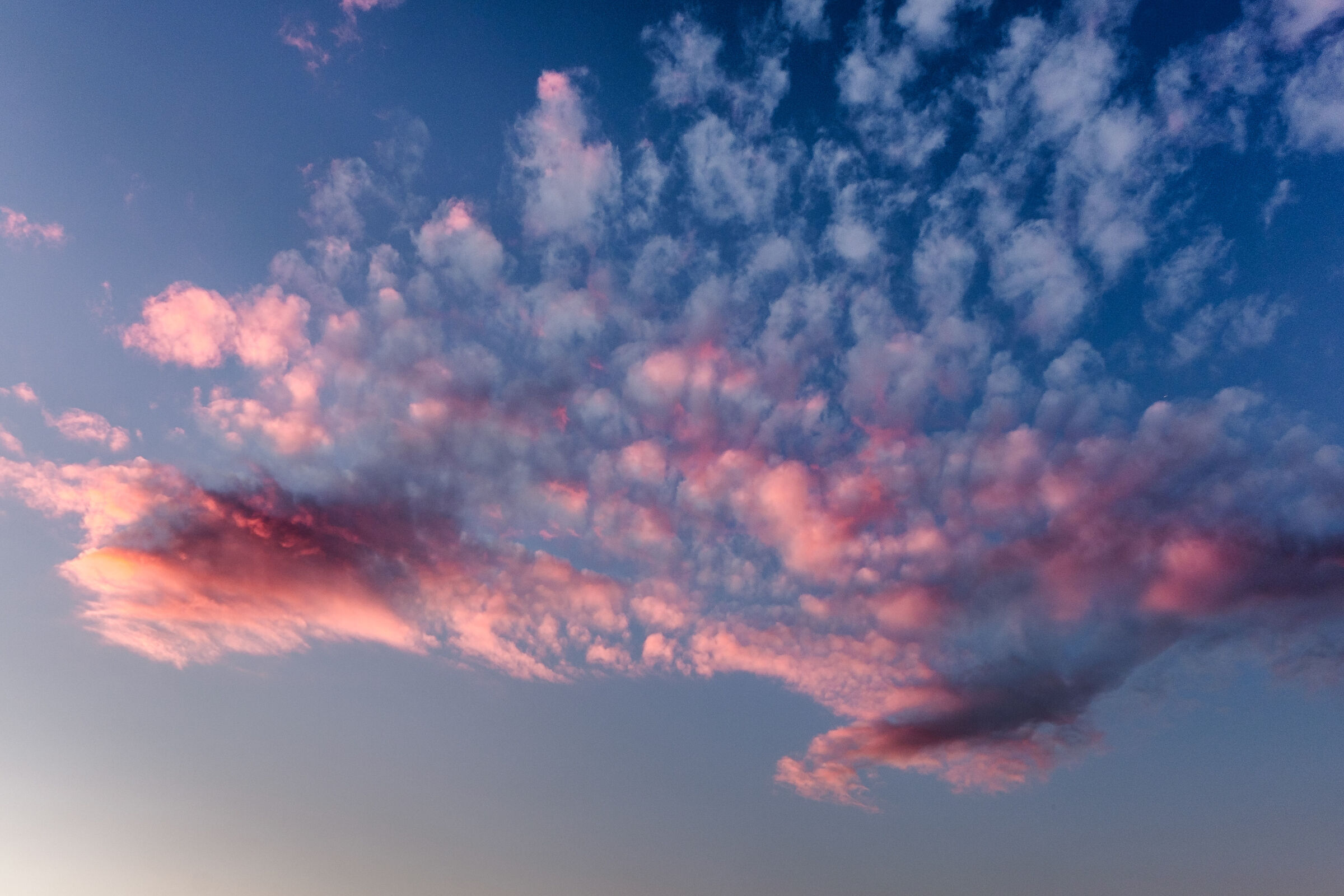 The colors of the clouds