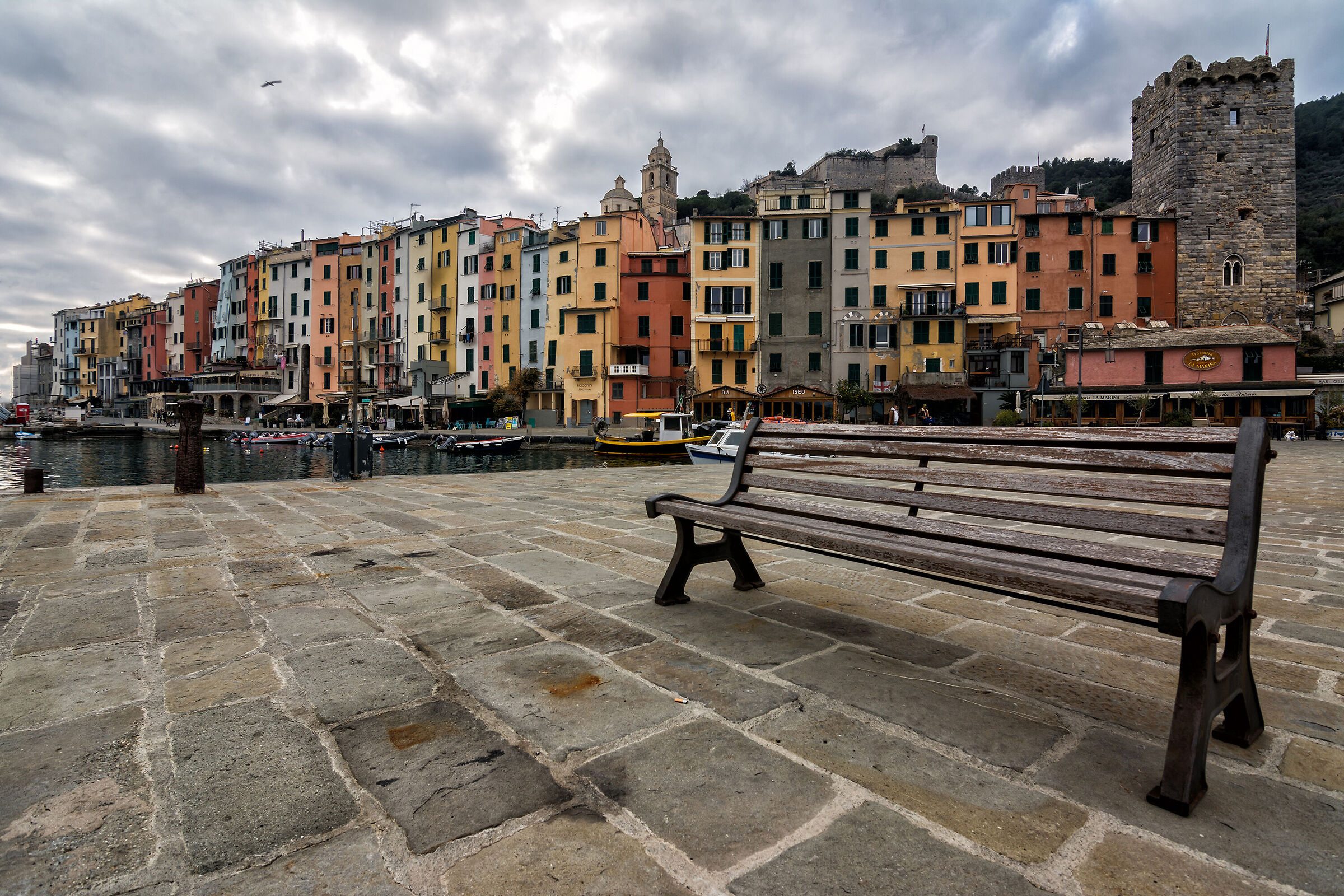 A bench in Portovenere