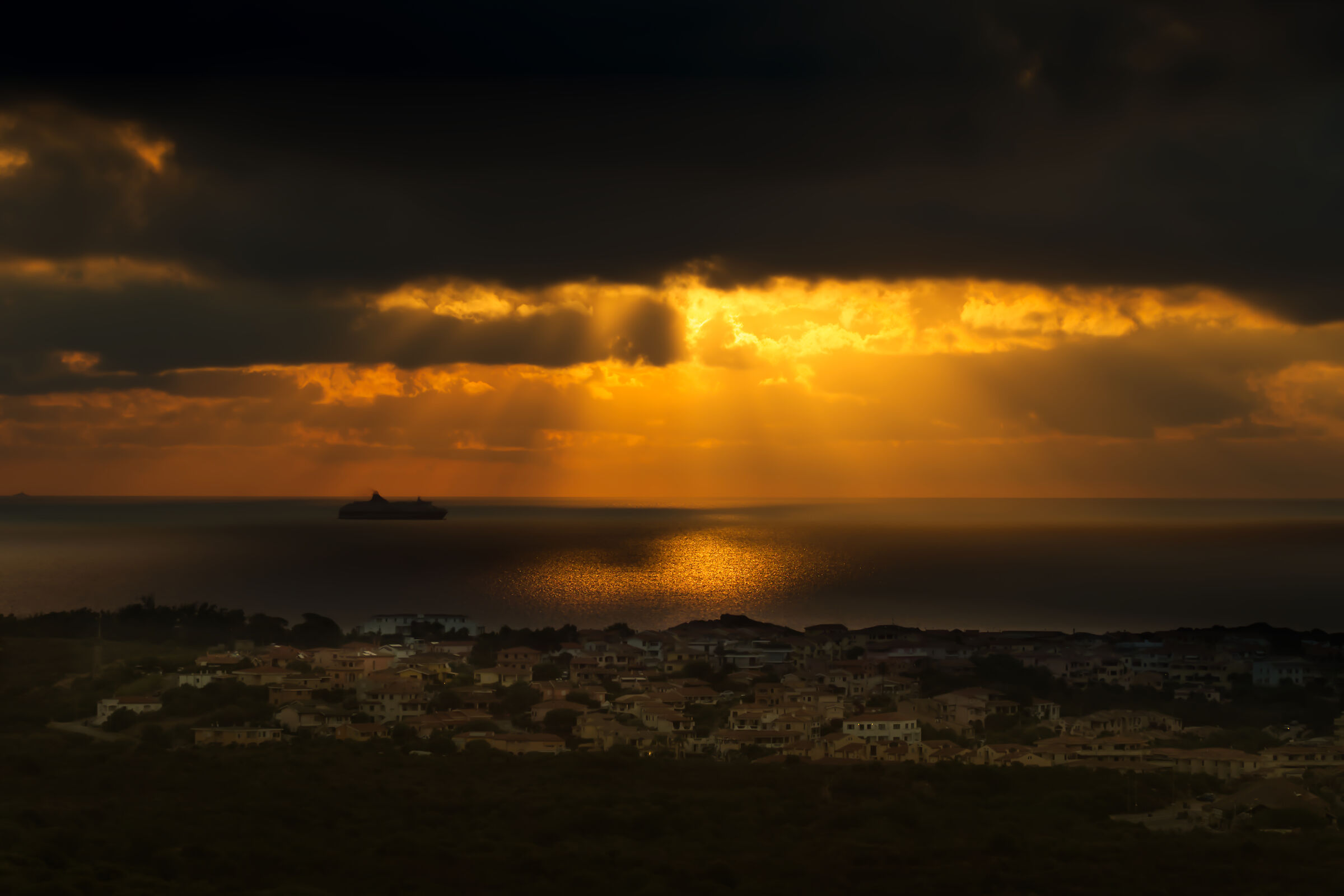 arrivo a Golfo Aranci