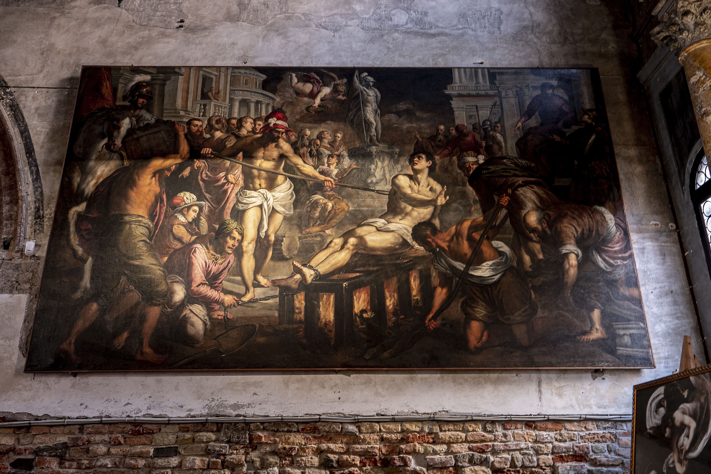 Martirio di San Lorenzo di Palma il Giovane