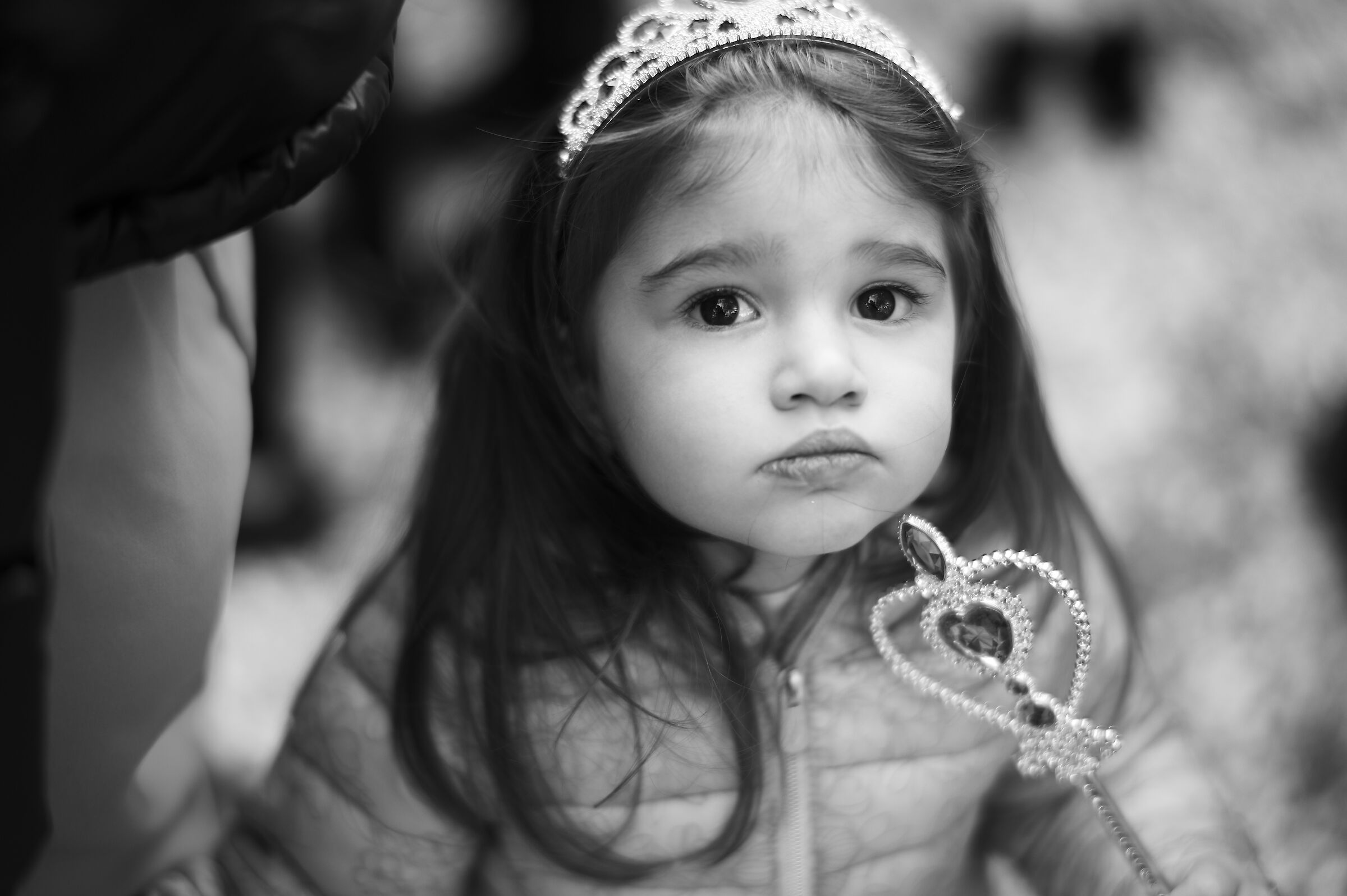 Carnival in B&W... Sophia