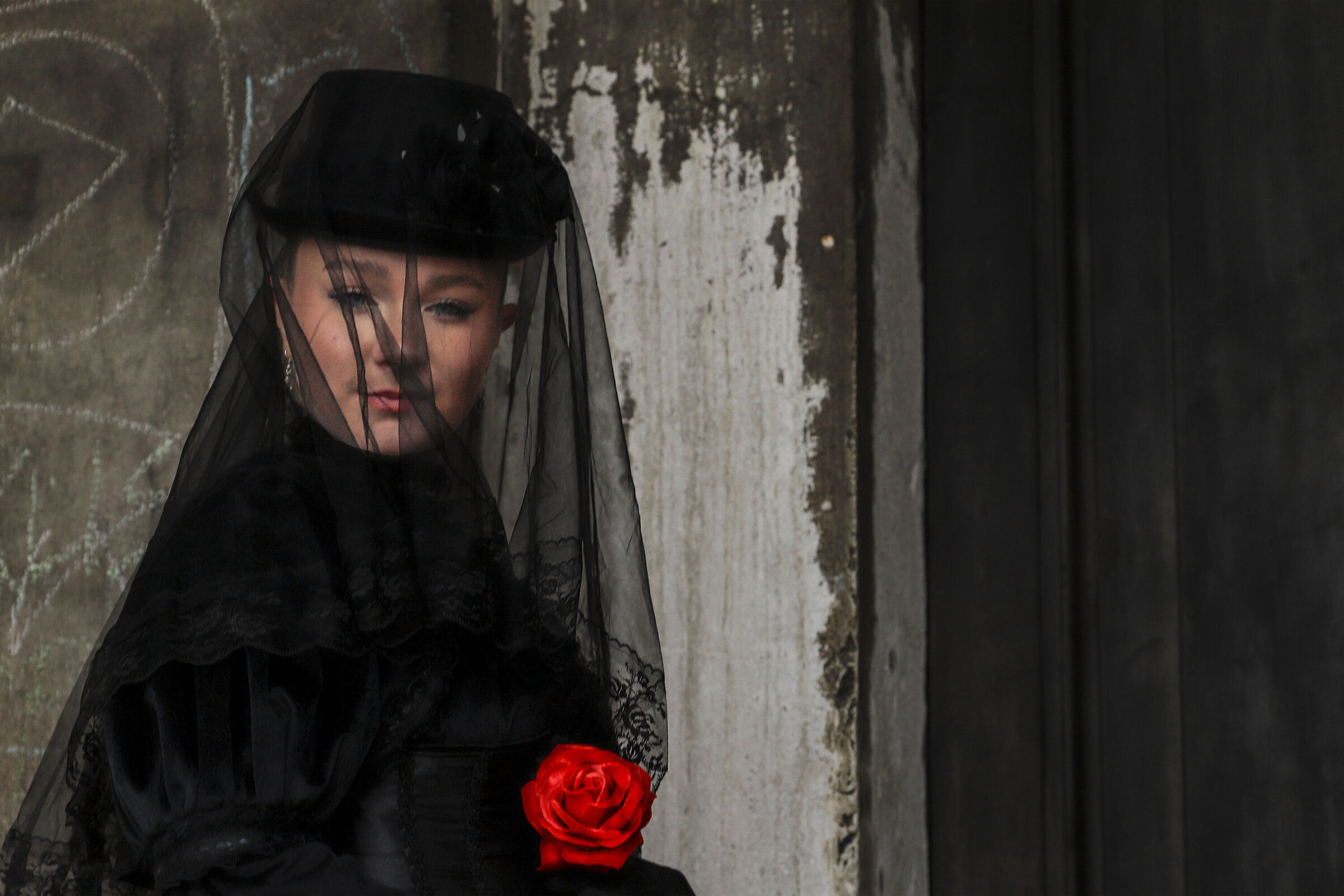 La Rosa velata