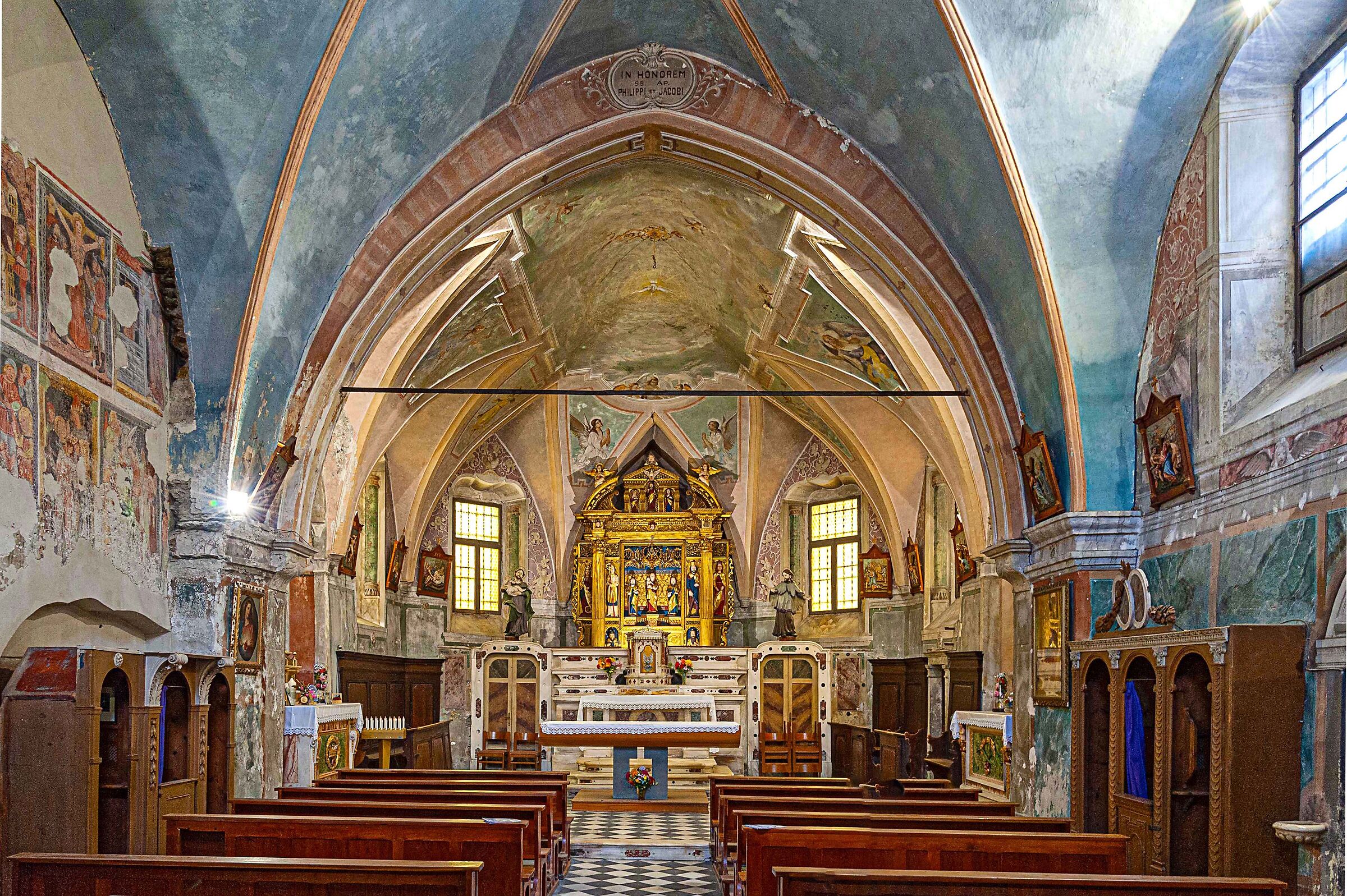 chiesa san filippo e giacomo cogolo di pejo 3