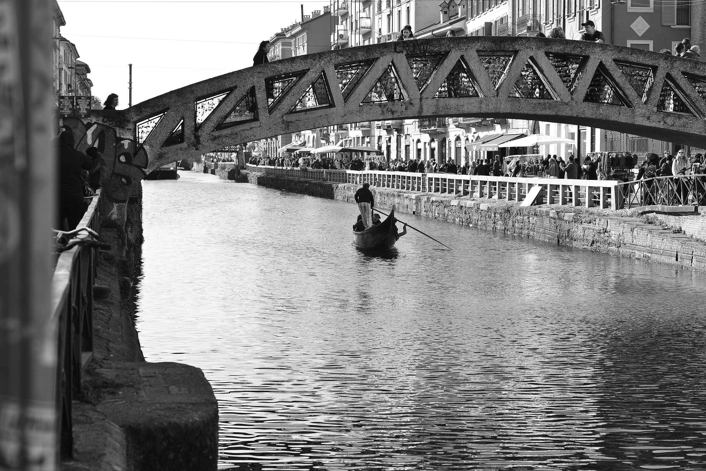 gondola in darsena