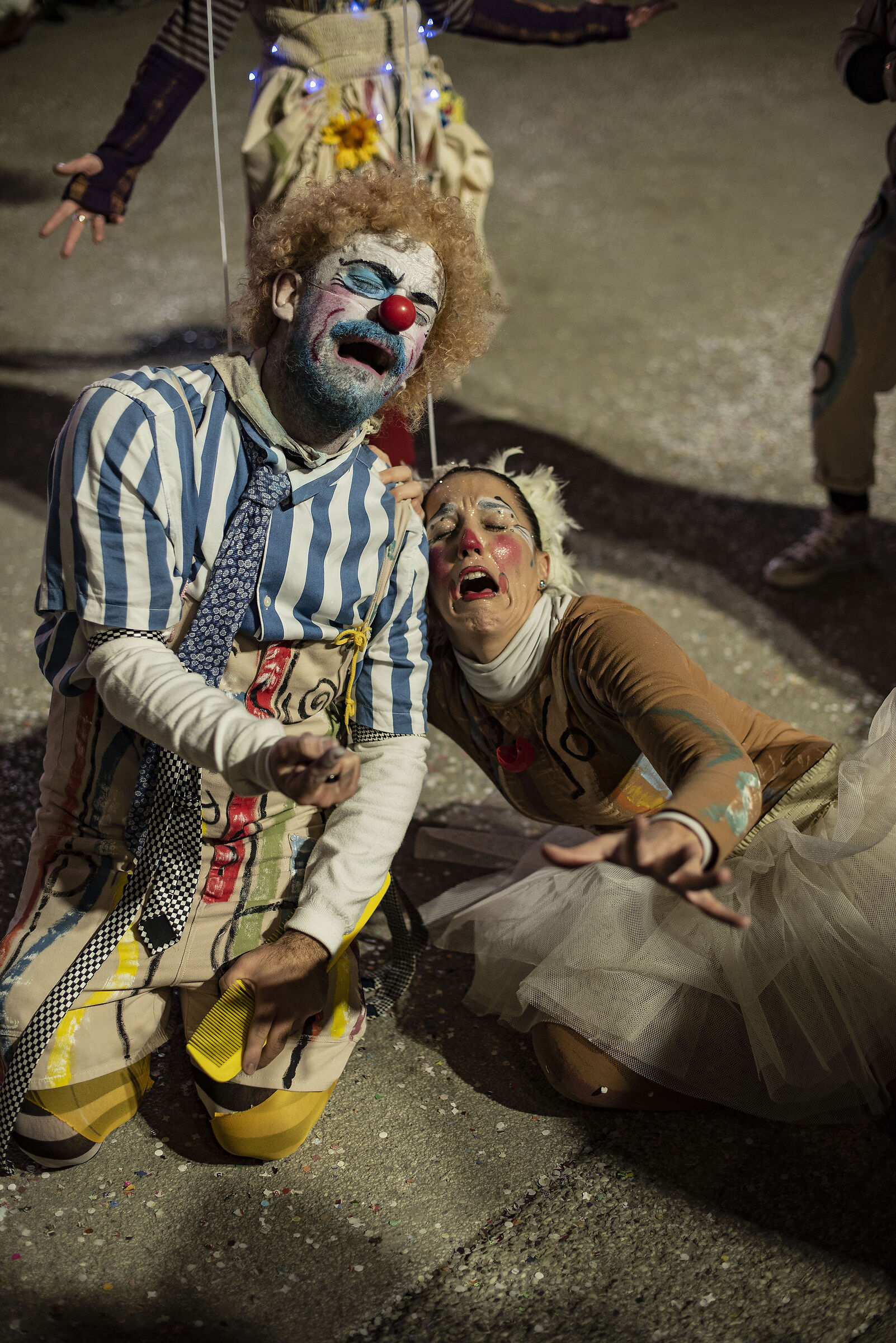 come dei veri attori