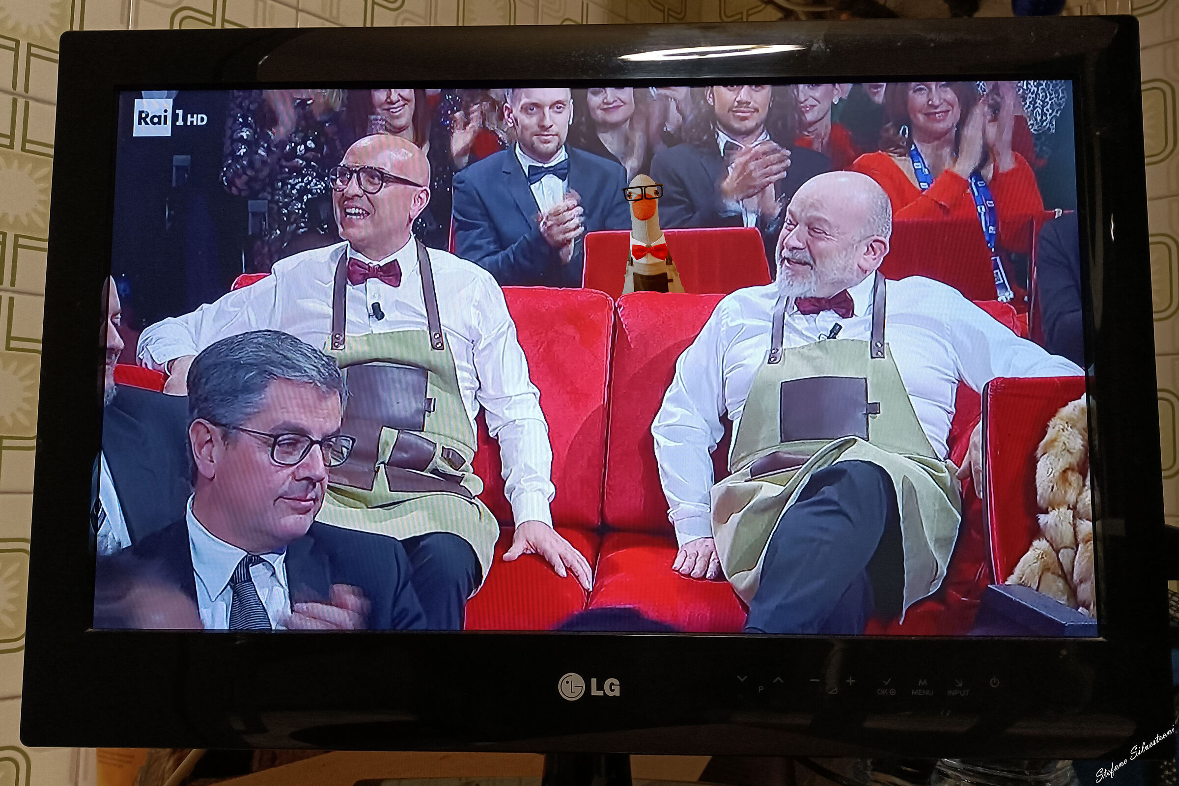 Quack! Because Sanremo is Sanremo!