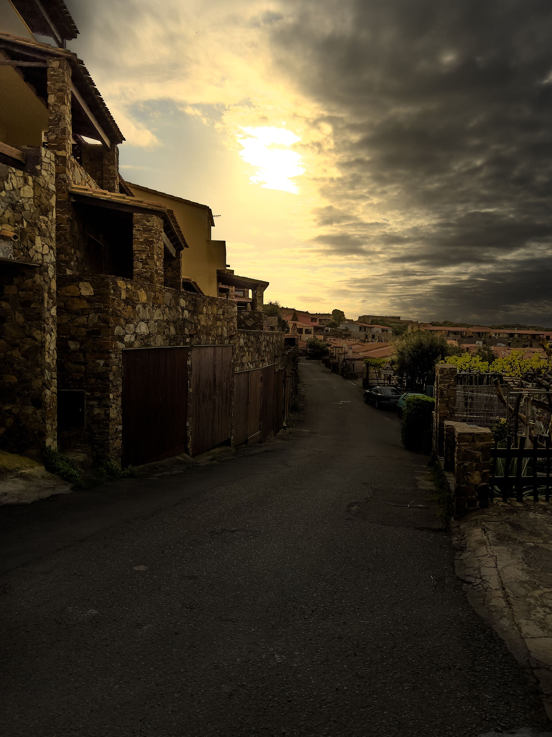 Stone houses
