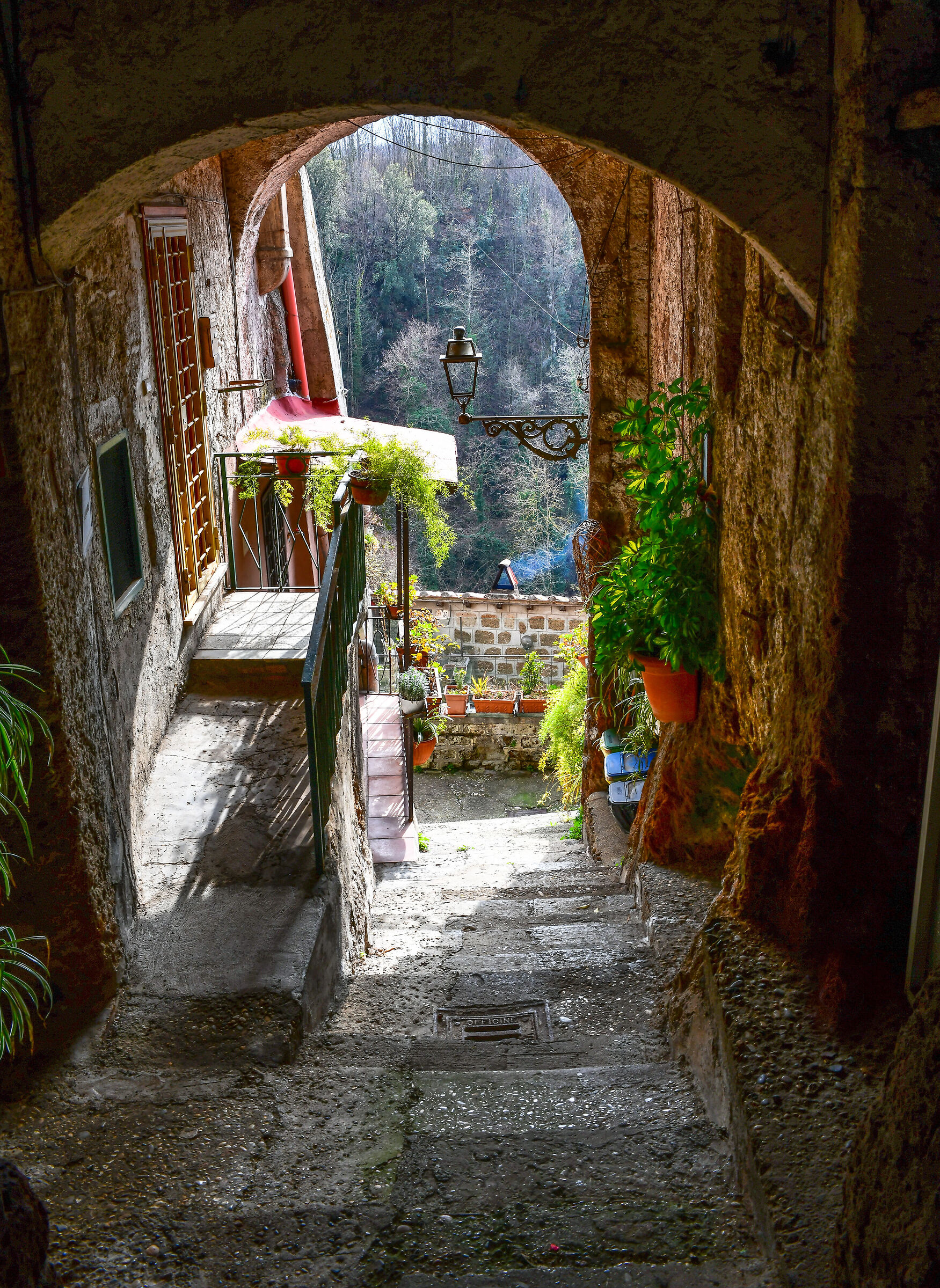 Urban furniture Italian villages-Capranica (Vt)