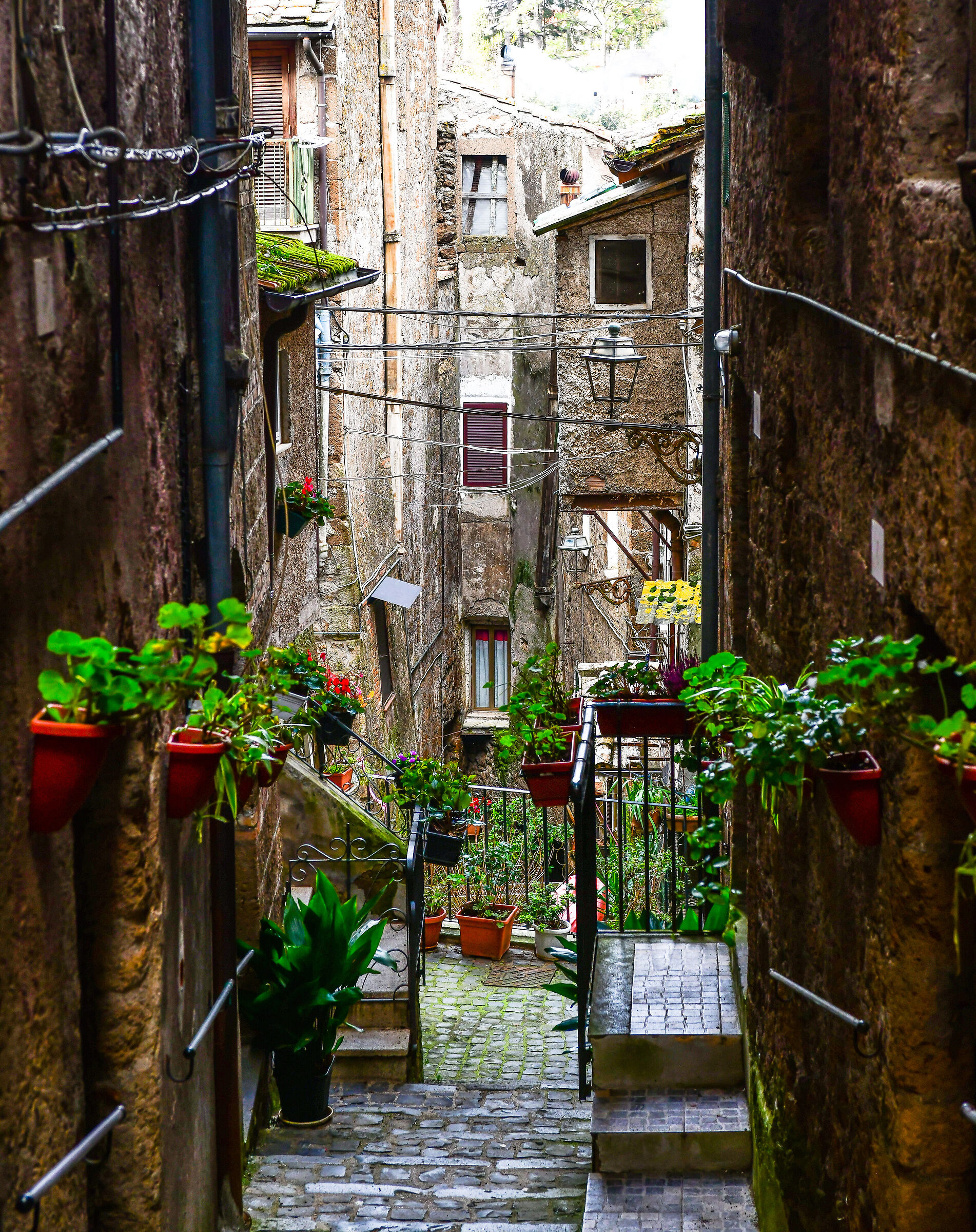 Urban furniture Italian villages-Capranica (Vt)