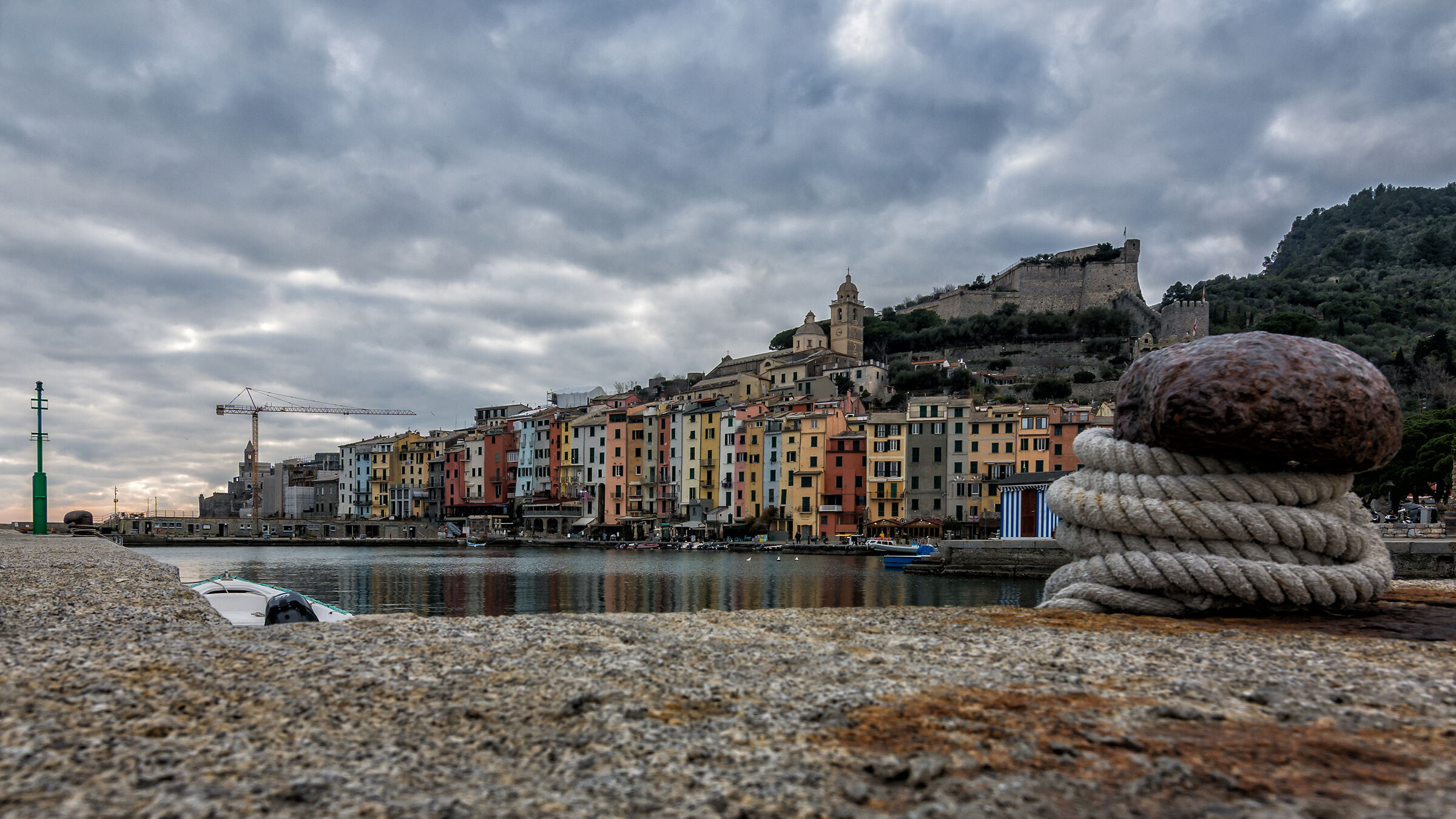 The bollard of Portovenere