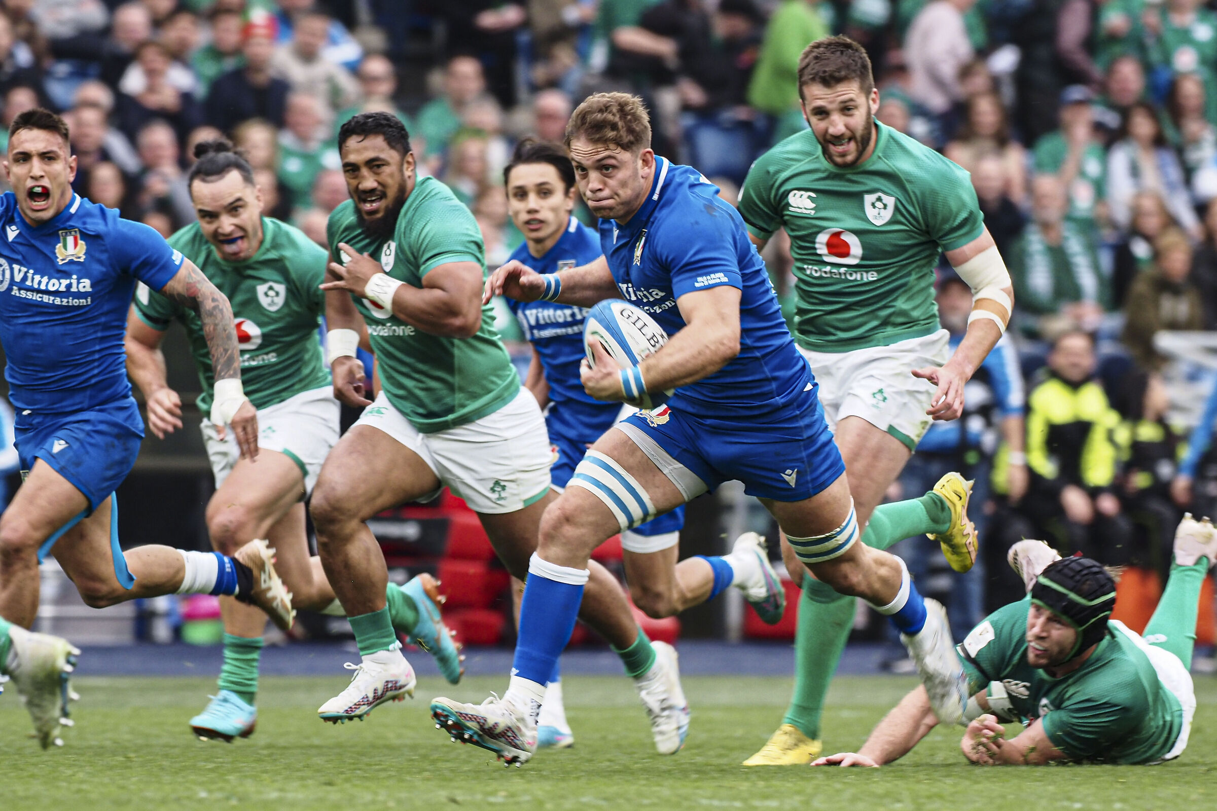 Italia Irlanda Six Nation 25/02/23 Stadio Olimpico