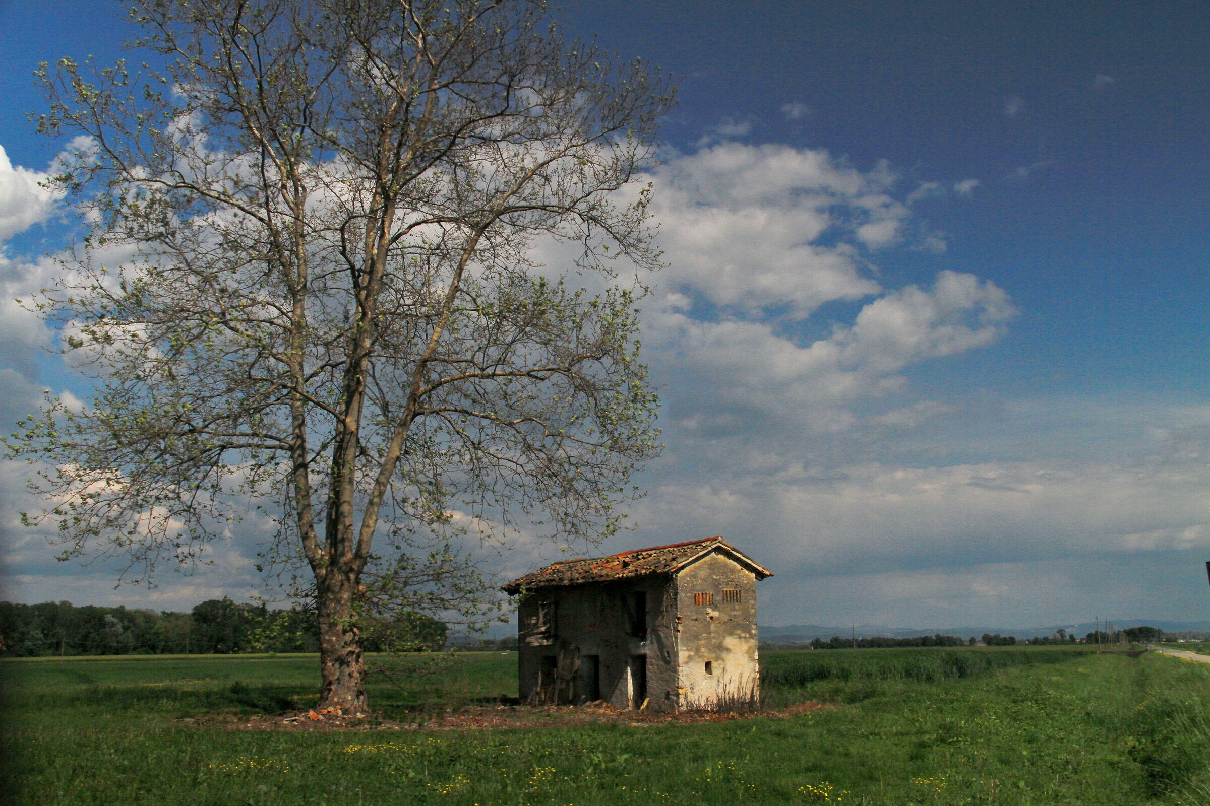 There was a little house so