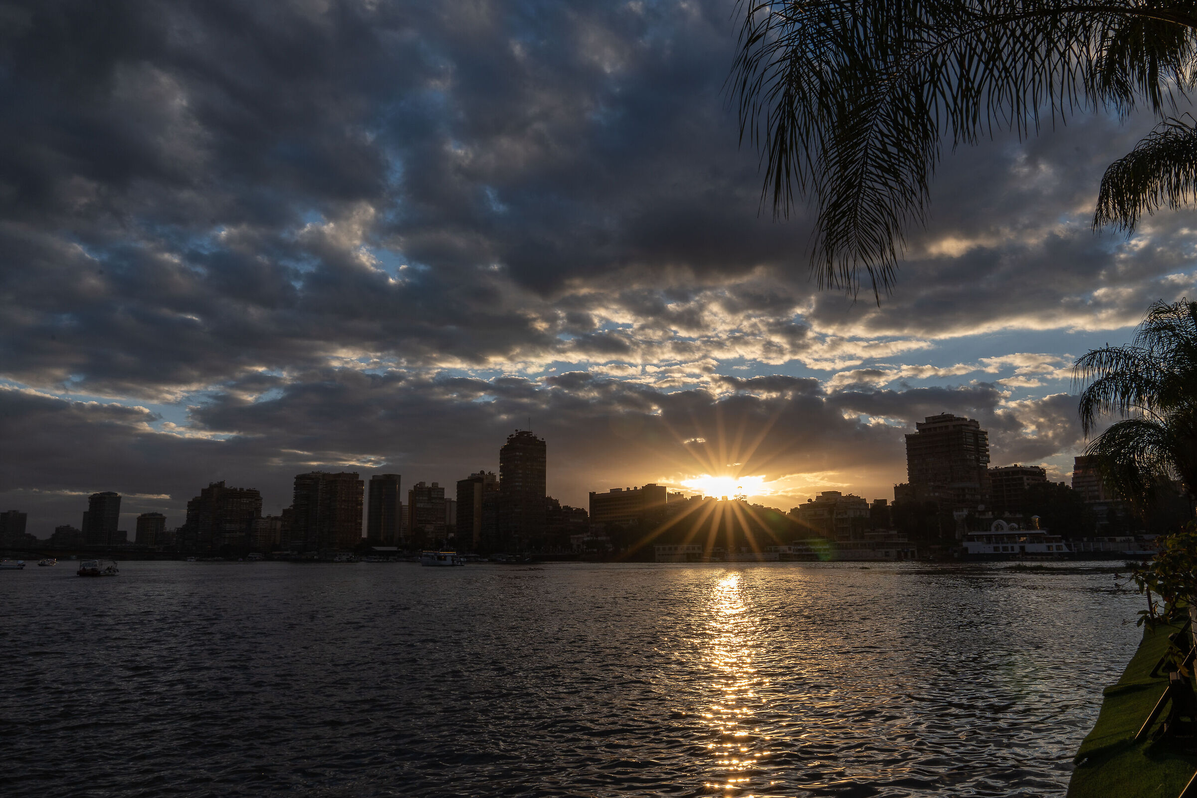 Sunset on the Nile