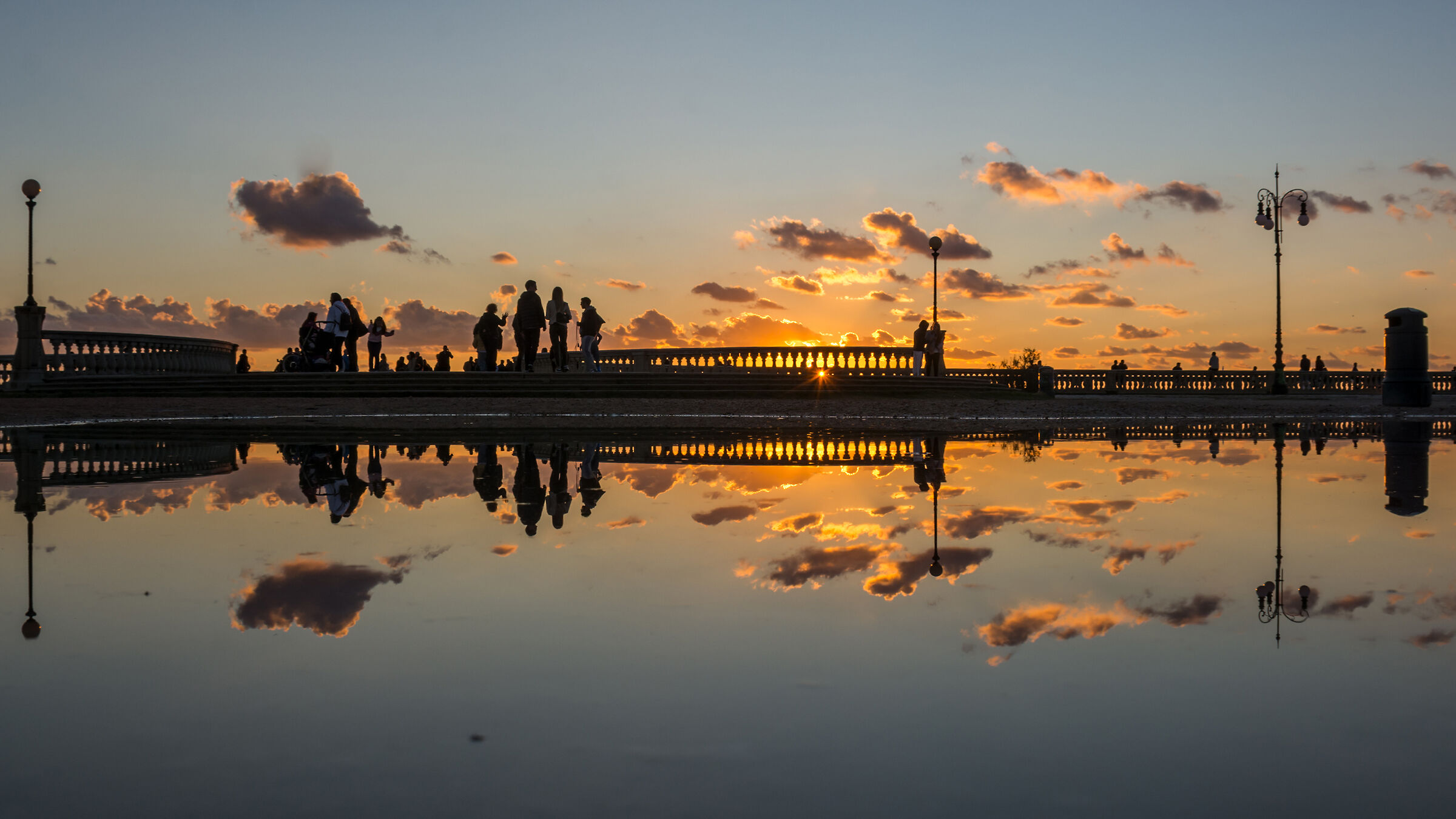 Riflettere al tramonto
