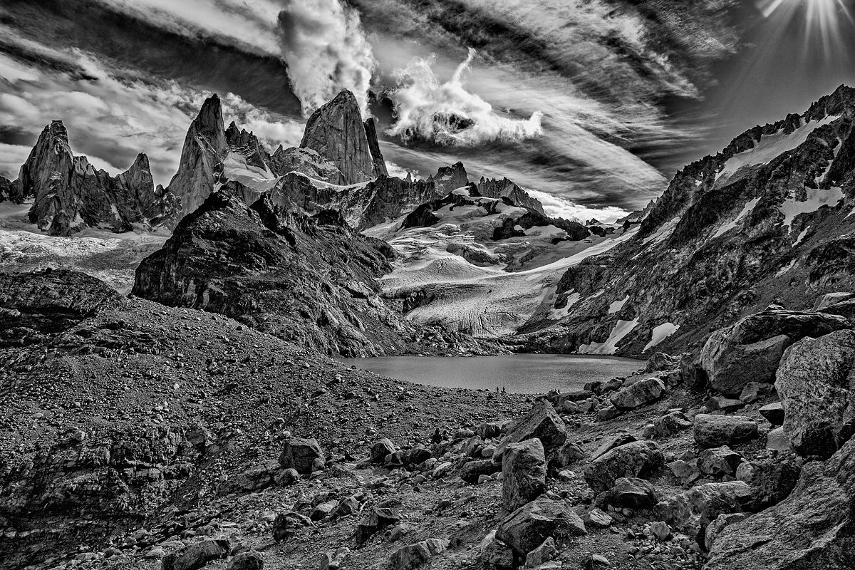 Avvicinamento alla Laguna de Los Tres