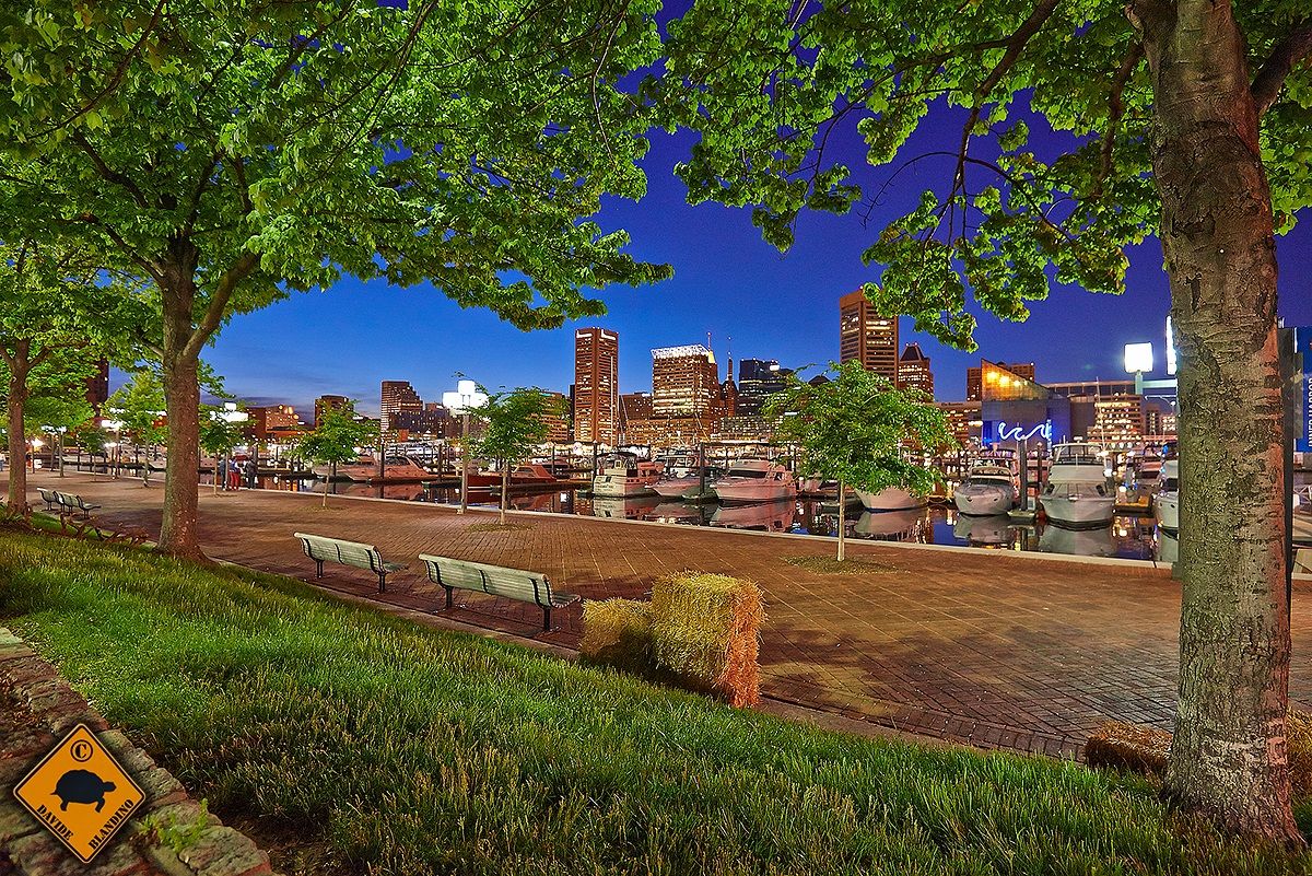 Baltimore, MD - Skyline Inner Harbour