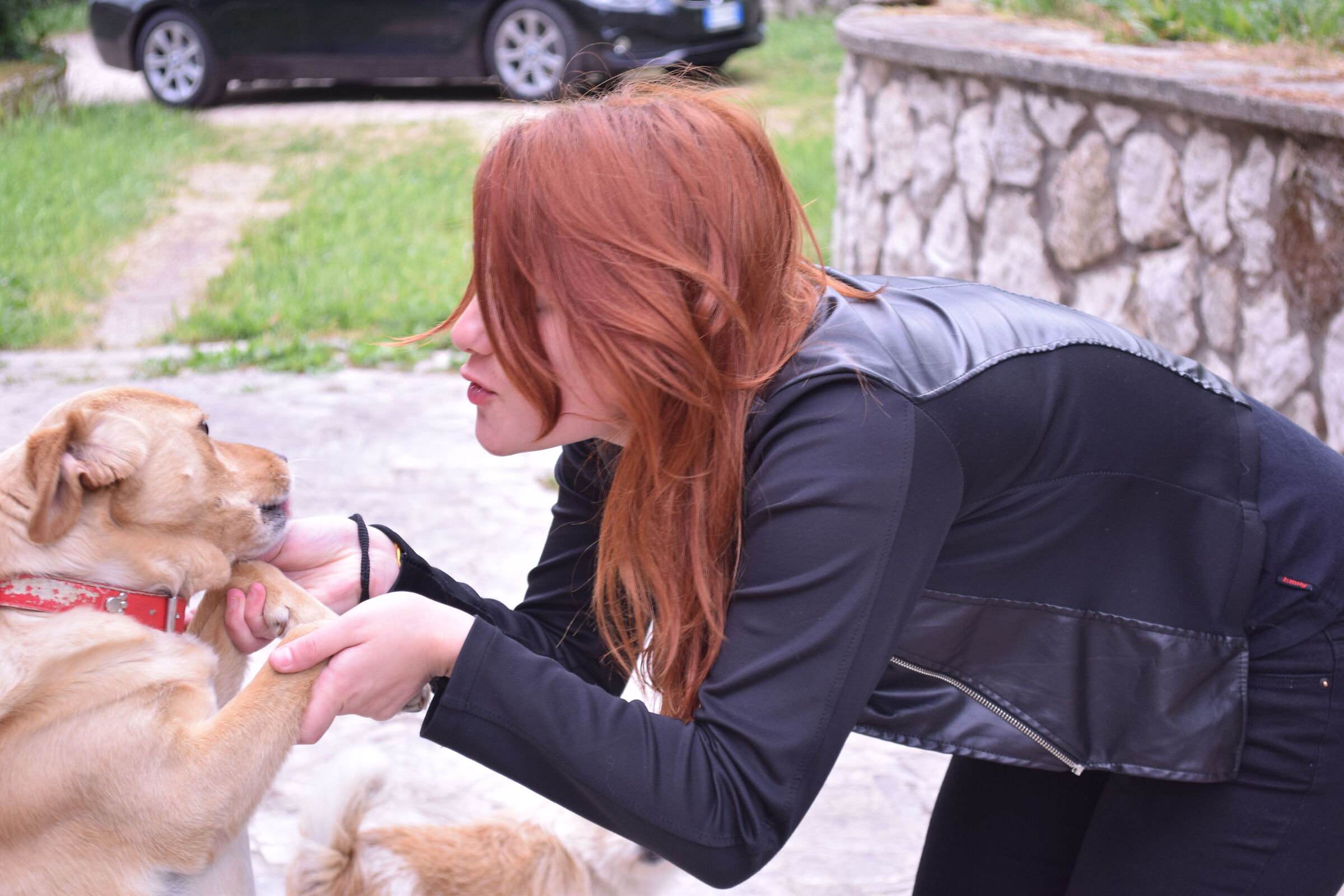 Mysterious sweet girl with a heart of gold