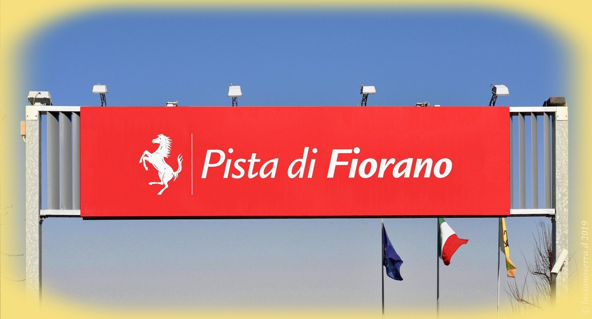 Circuito privato della Ferrari a Fiorano Modenese (Mo)