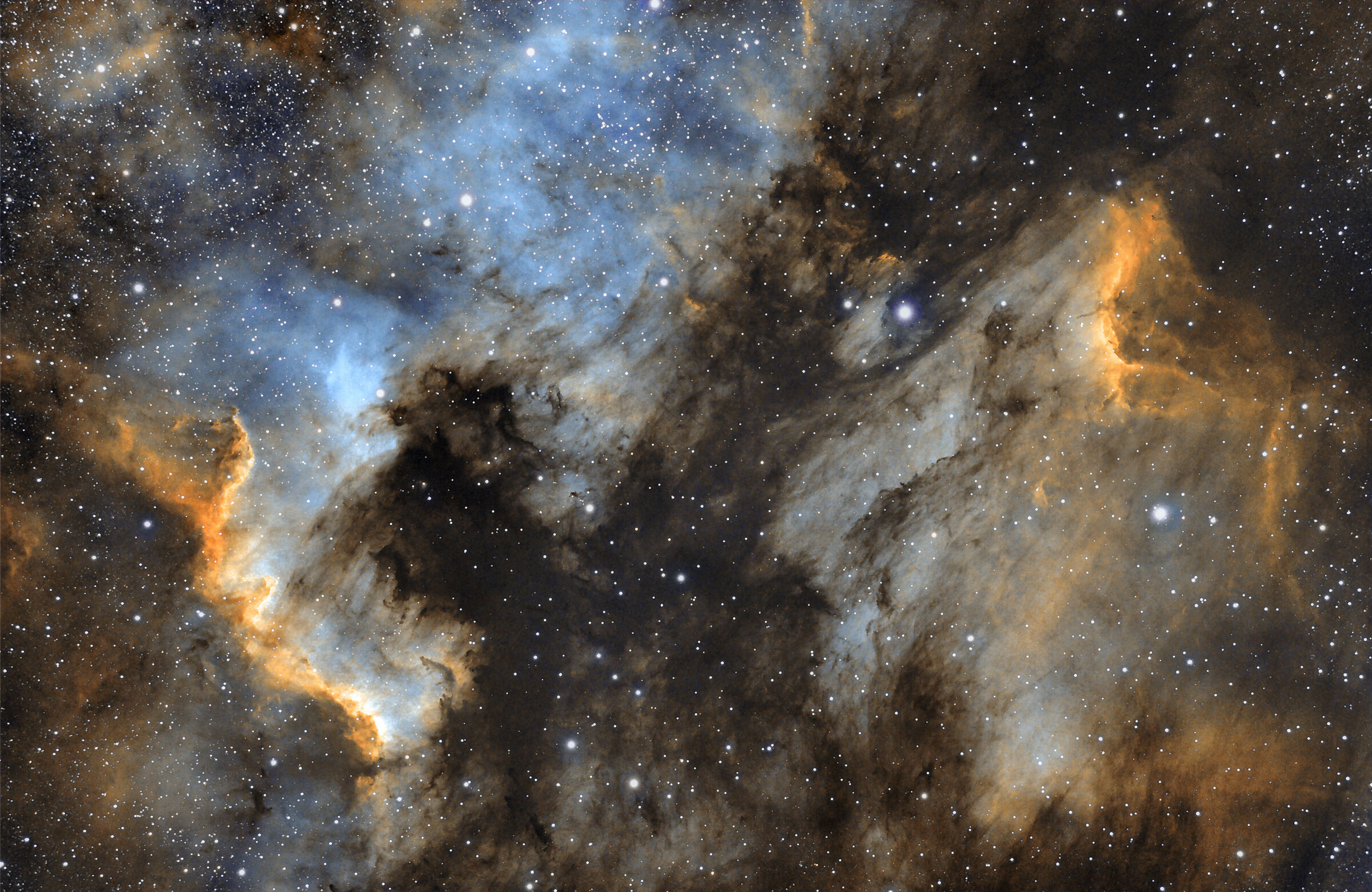 NGC7000 Hubble Palette
