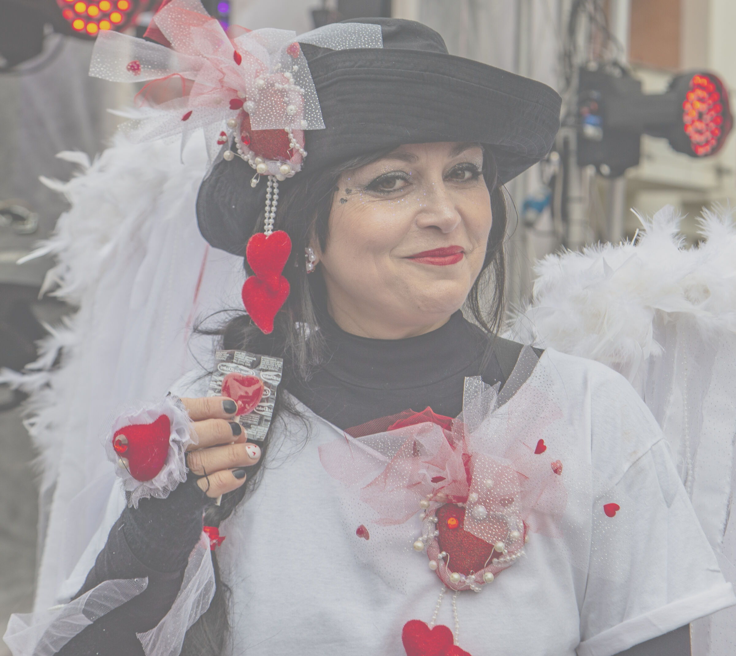 The smiles the beauties. Civitonico Carnival