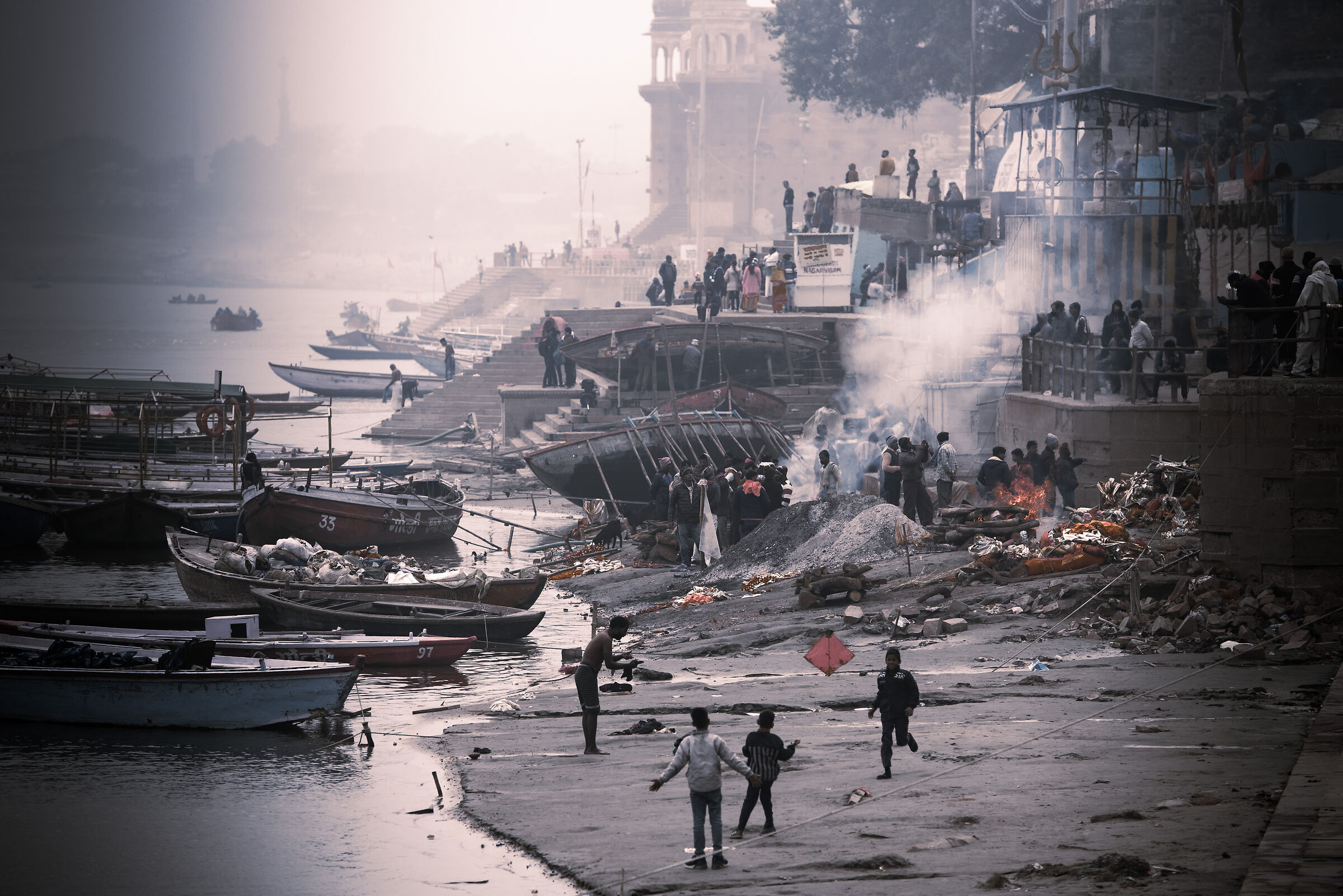 On the streets of Varanasi
