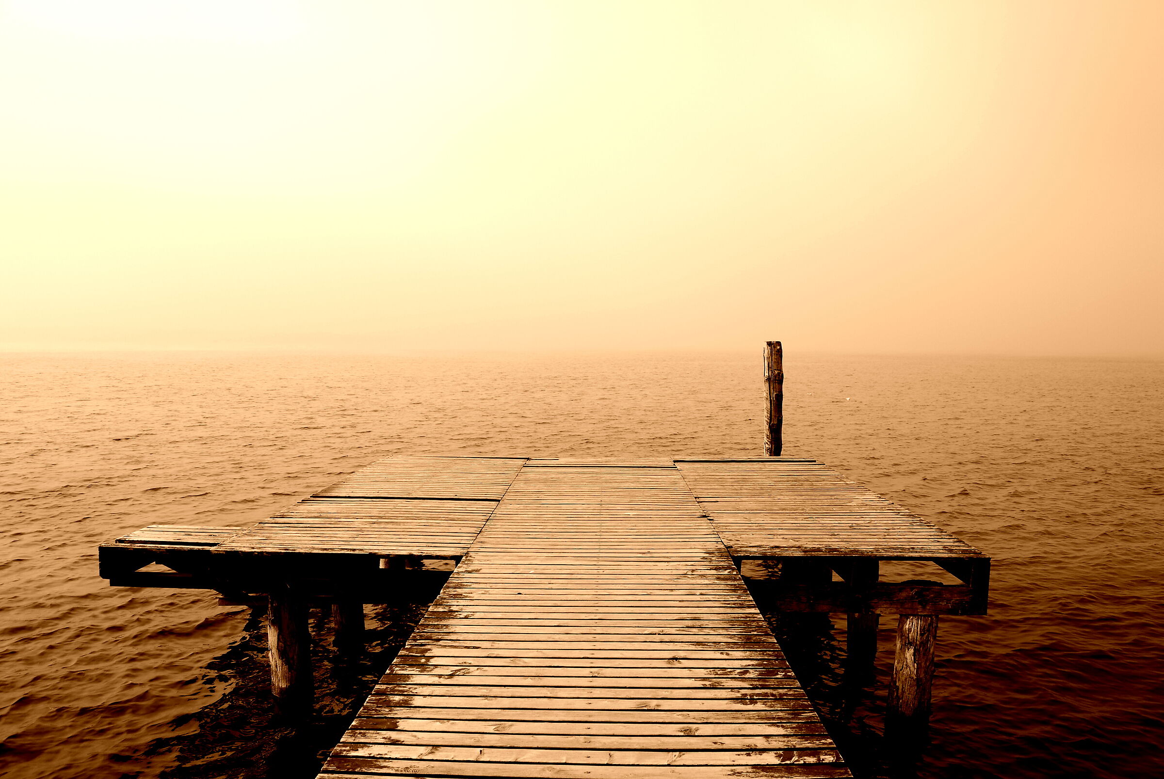 Lake Garda at sunset