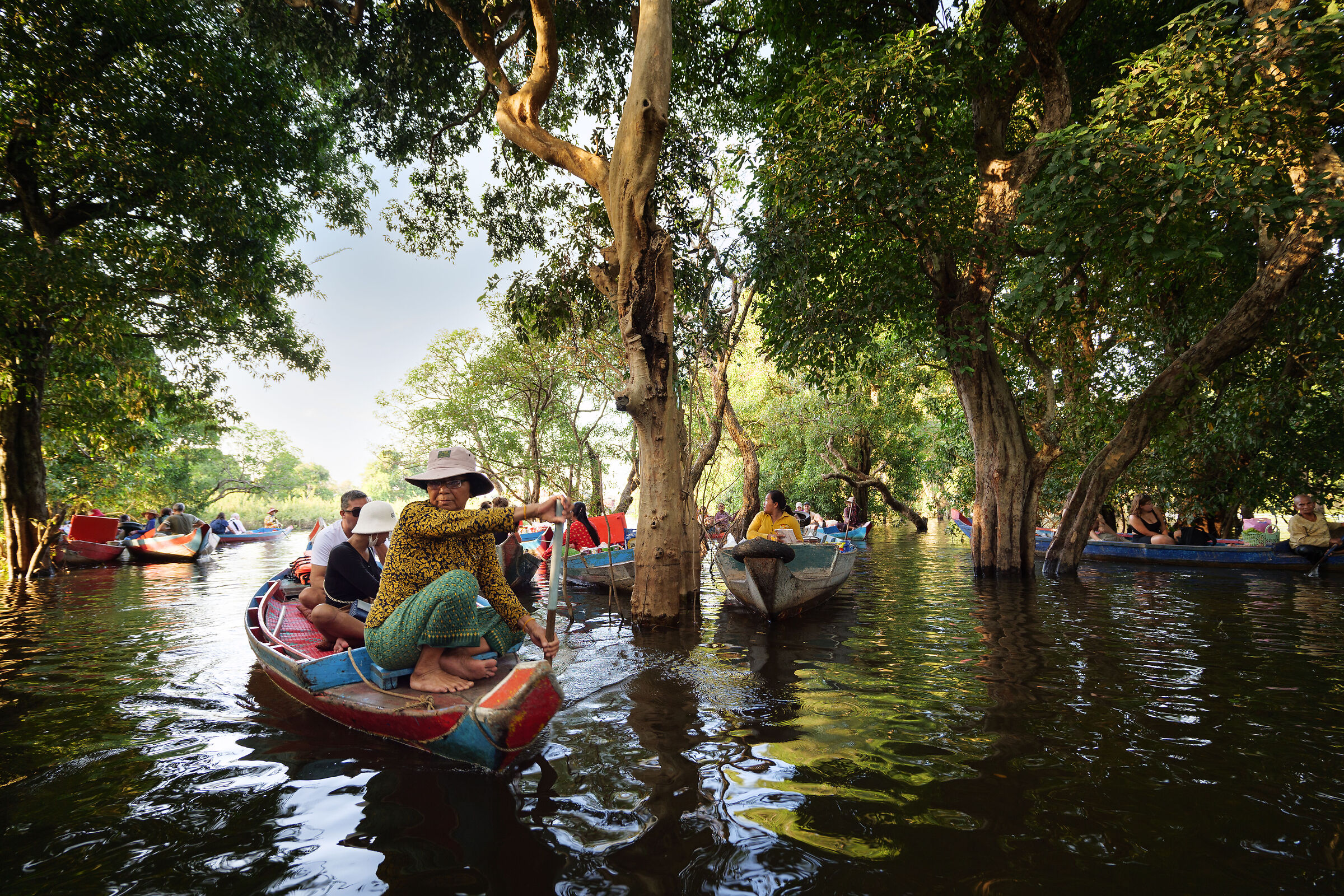 The "road" to Kompong Pluk