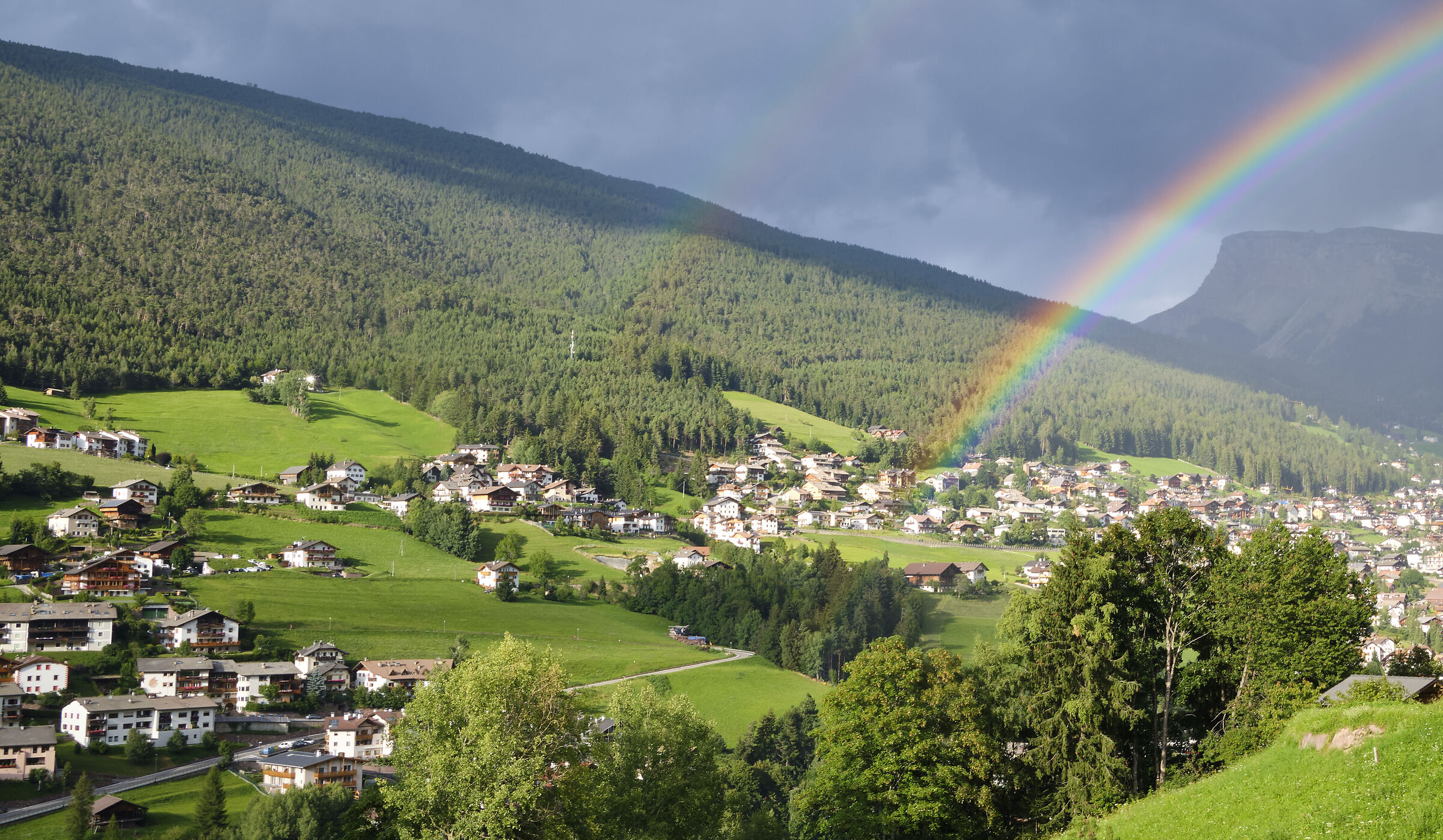 Rainbow on ValGardena