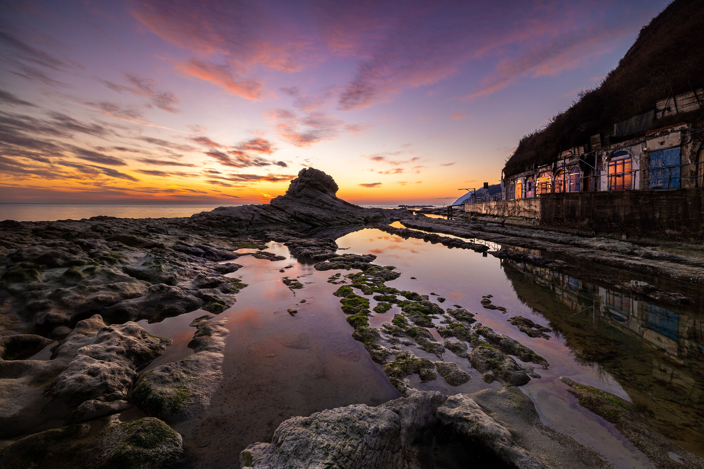 Sunrise at the Caves