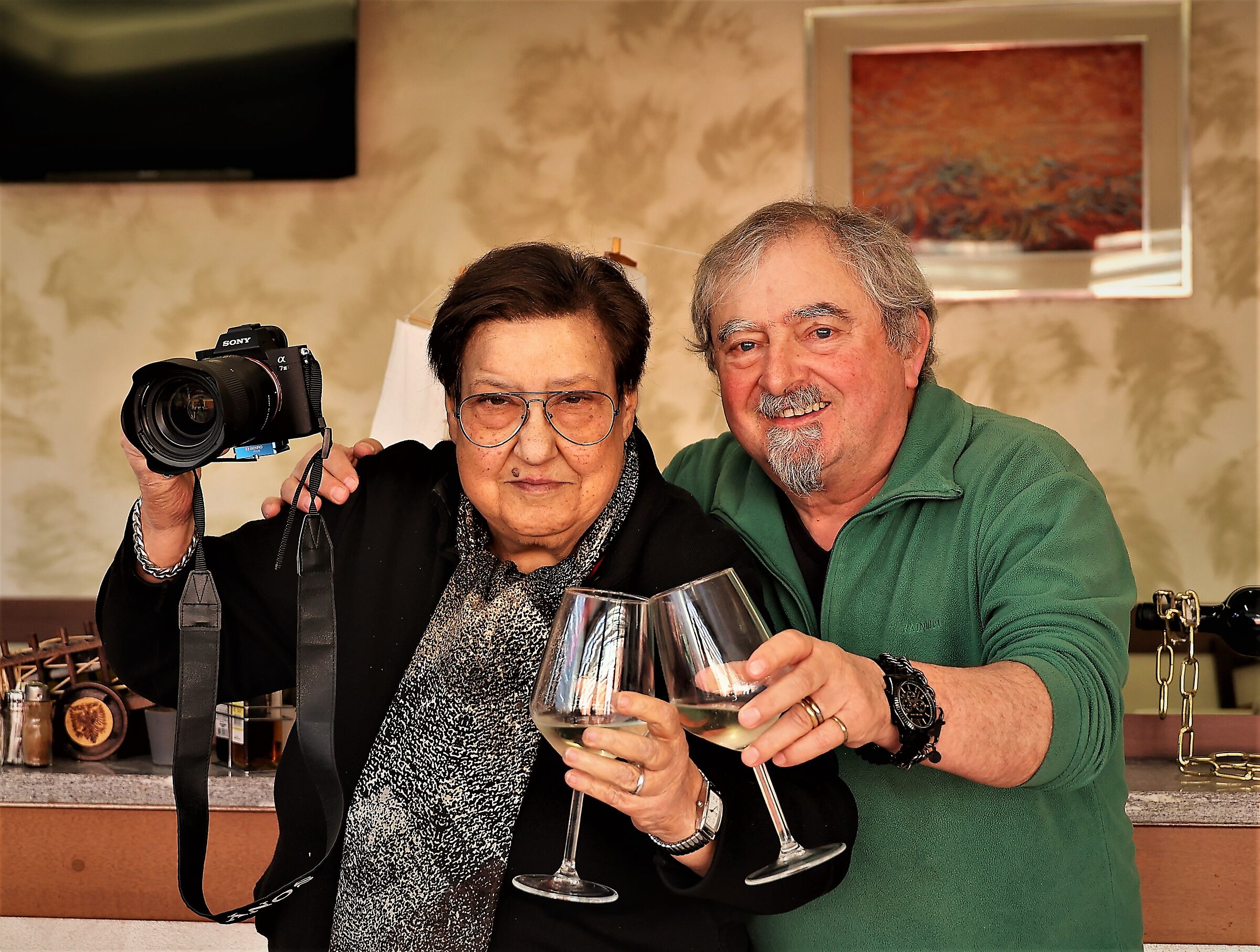 you and me Two drops of rain that save the world