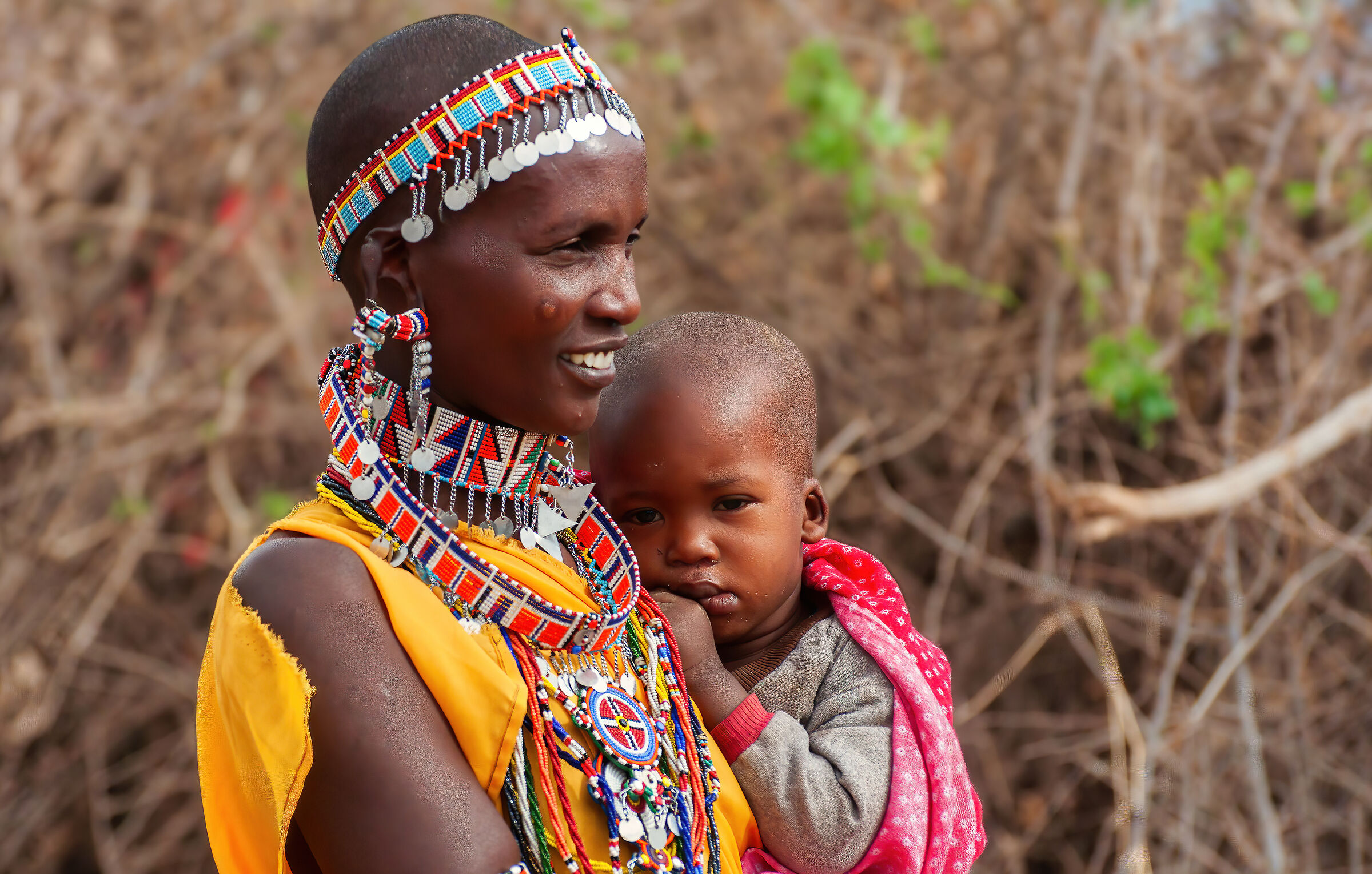 The strenght of a Masai Woman