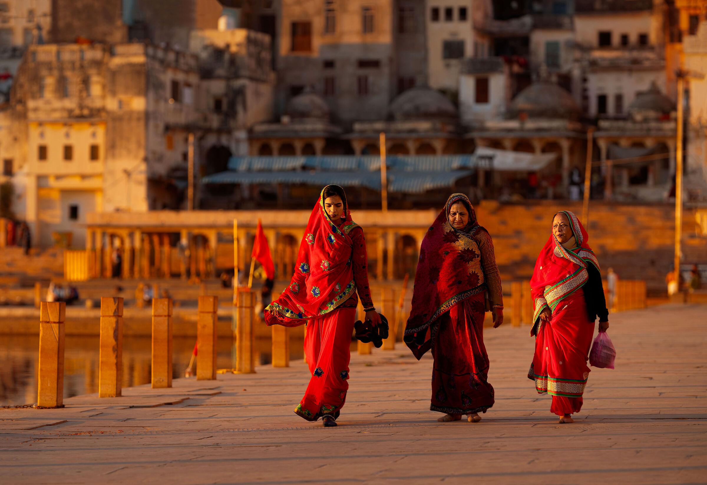 Golden hour a Pushkar