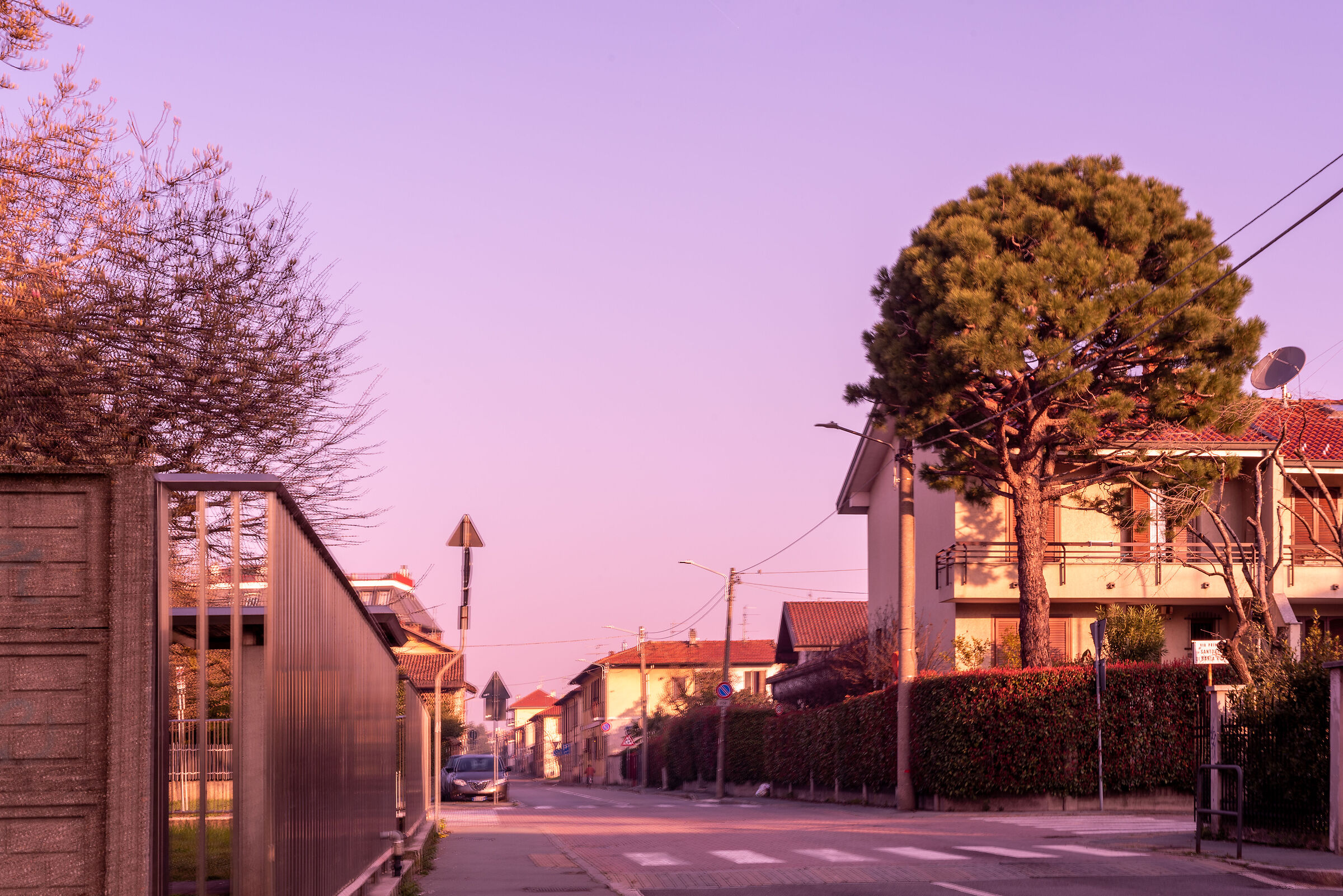 La via...
