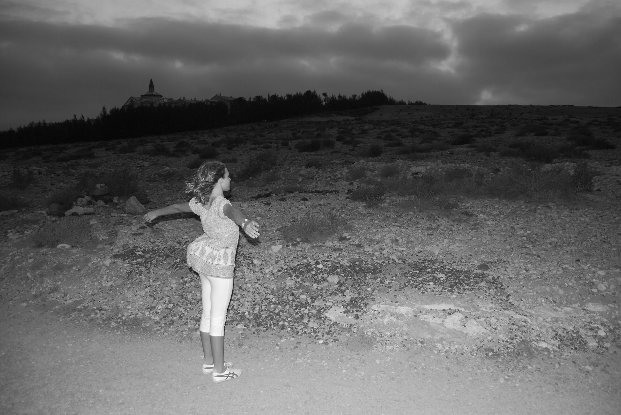 I have the world before me....