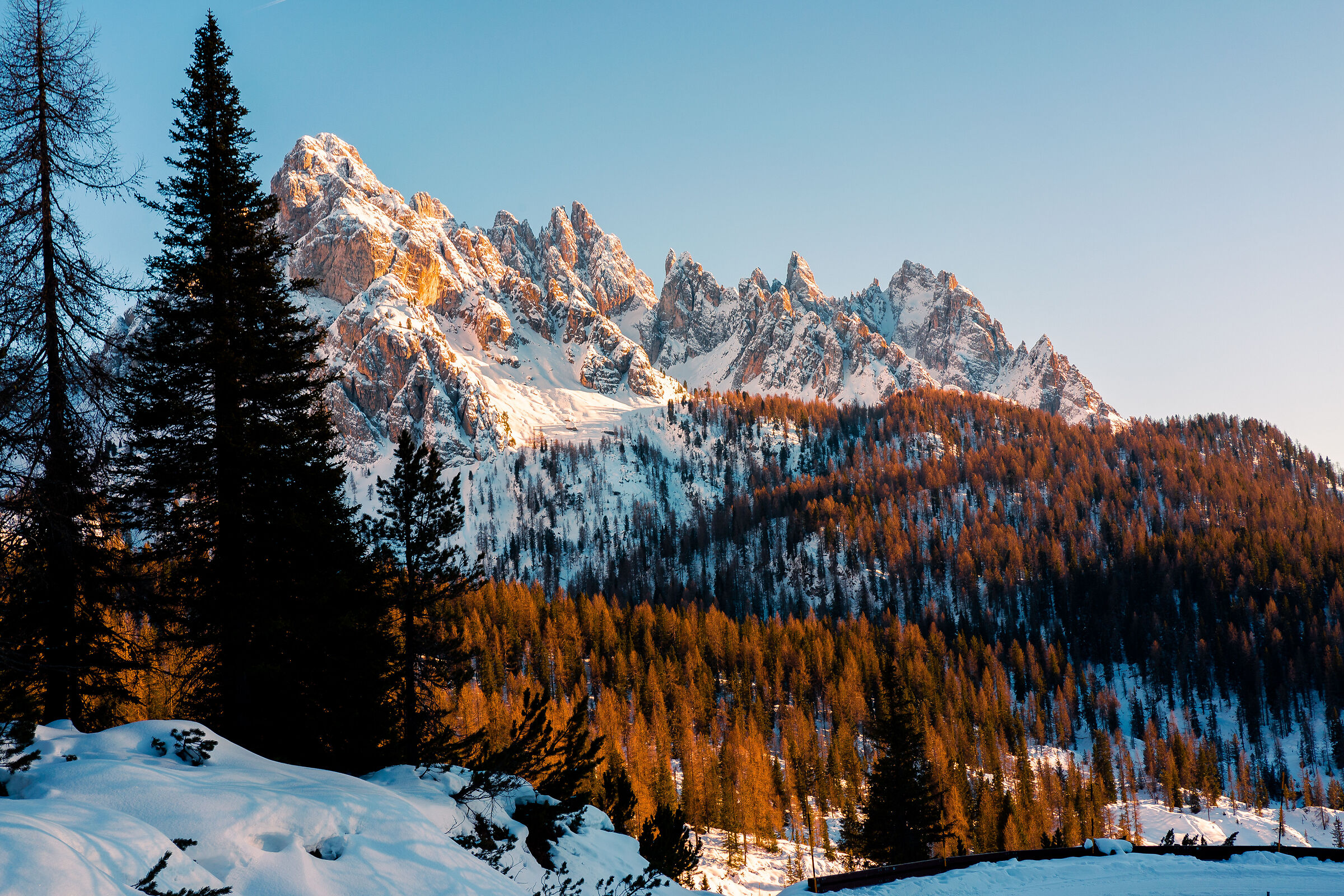 Dolomiti al tramonto