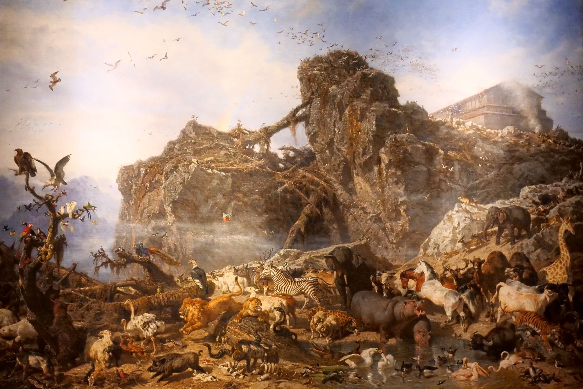 Filippo Palizzi "Dopo il diluvio" (1864)