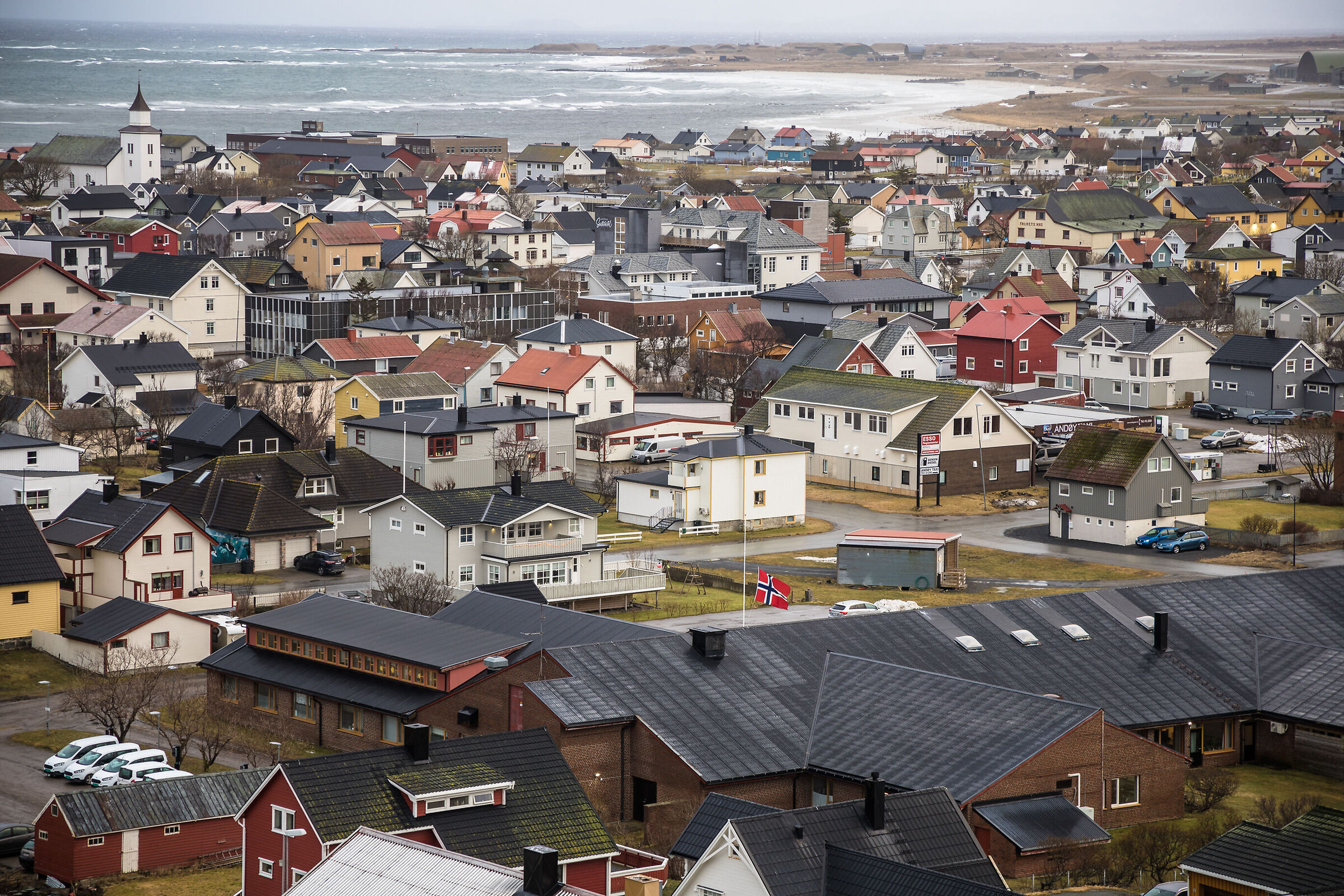 Andenes seen from the lighthouse
