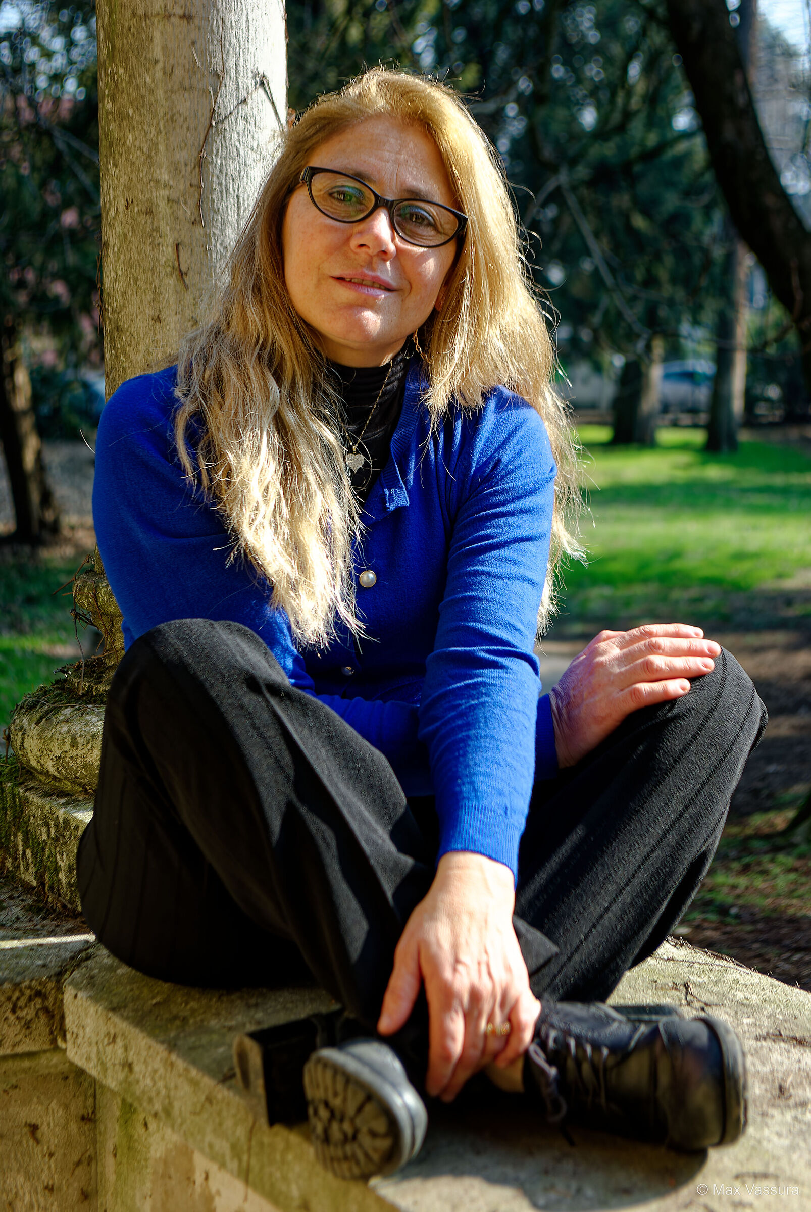 Letizia at Villa Braila