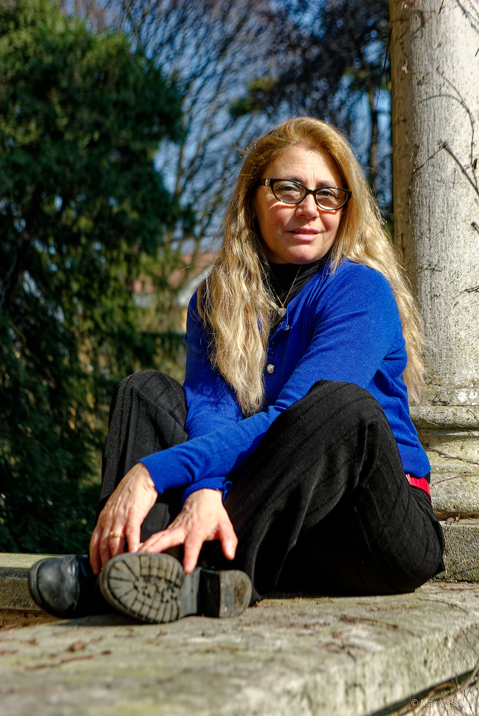 Letizia at Villa Braila